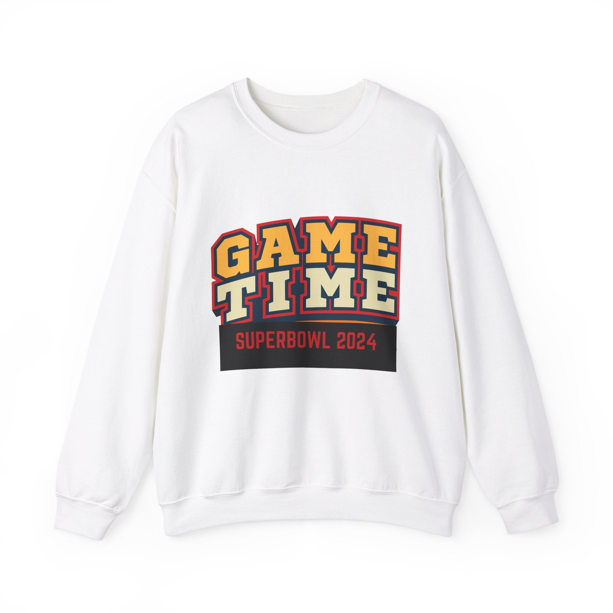 Game Time Super Bowl 2024 Sweatshirt - Ultimate Comfort and Style for Football