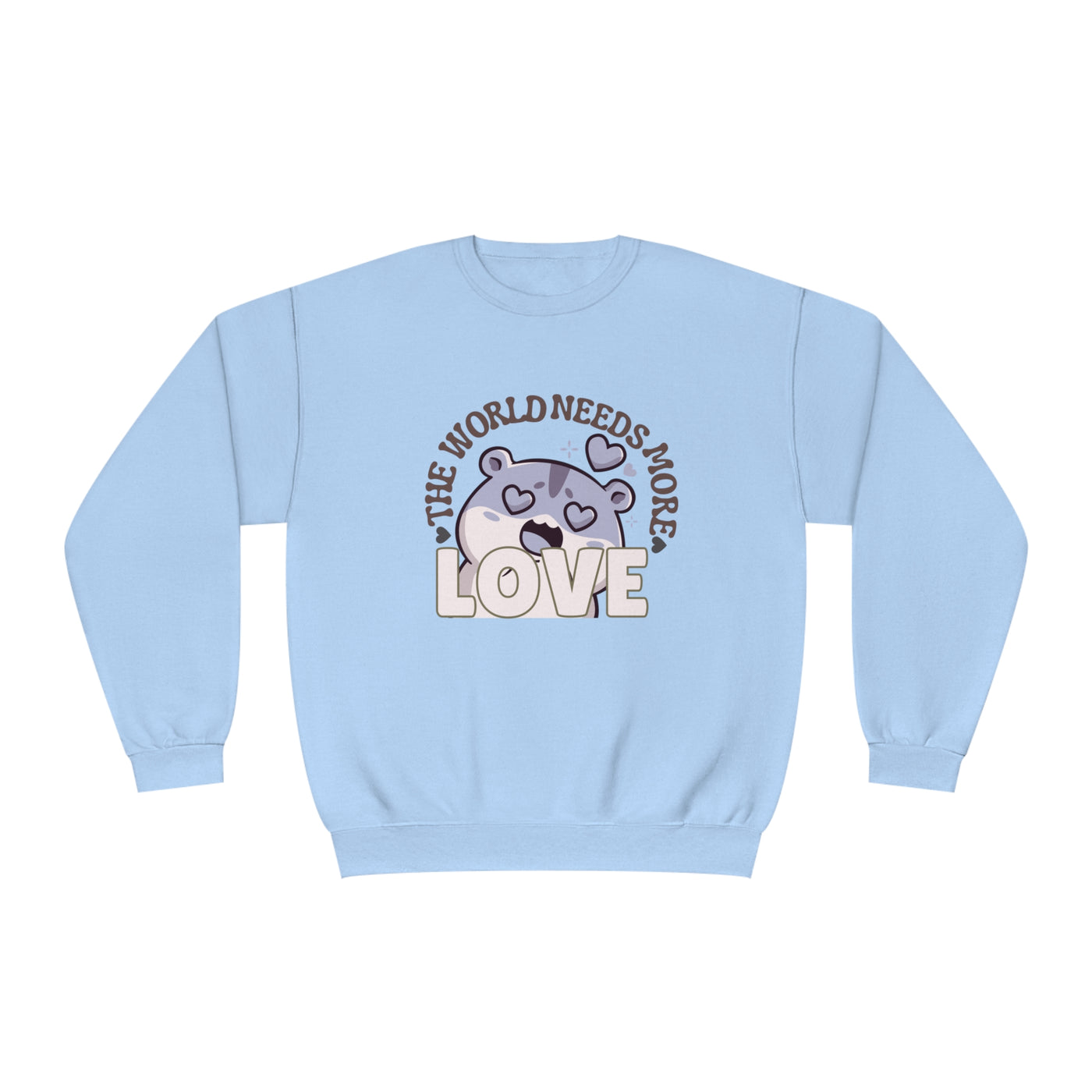 The World Needs More Love Valentine's Day Sweatshirt - Spread Love & Positivity