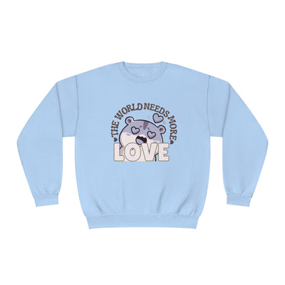 The World Needs More Love Valentine's Day Sweatshirt - Spread Love & Positivity