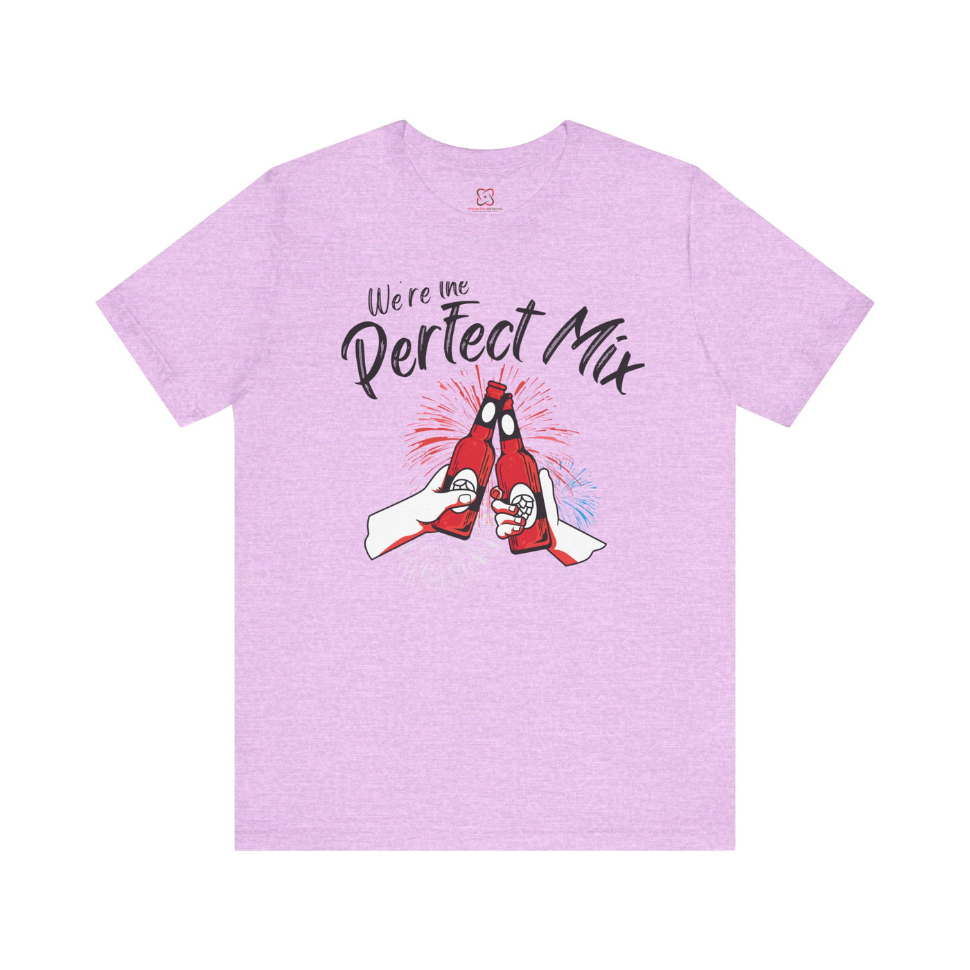 We're the Perfect Mix Valentine's Day T-Shirt - Cute Couples Tee