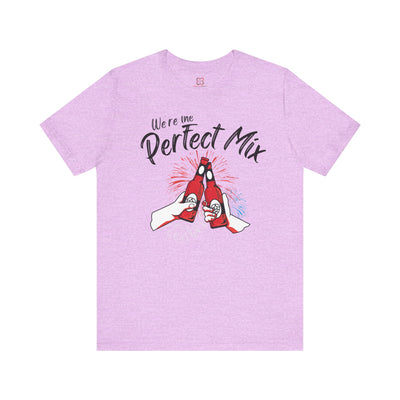 We're the Perfect Mix Valentine's Day T-Shirt - Cute Couples Tee