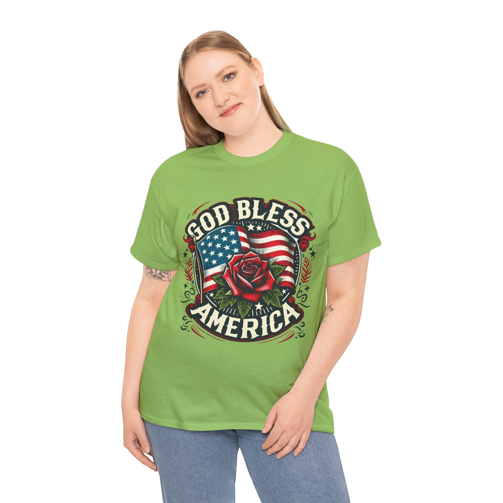 God Bless America T-Shirt: Patriotic Tee for Proud Americans