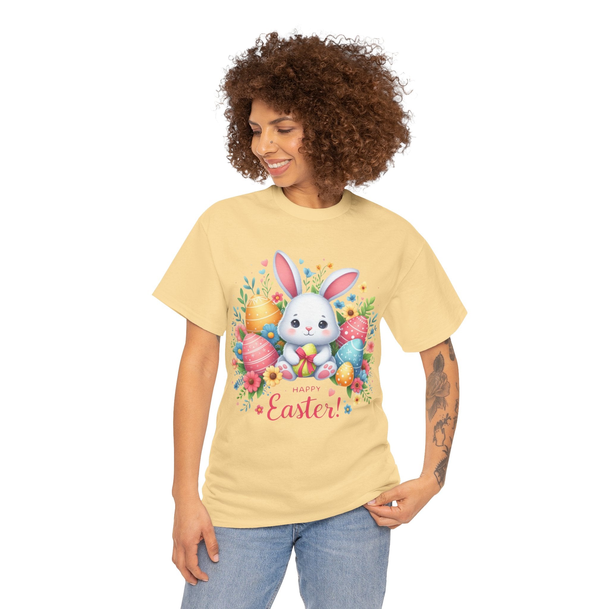 Easter Joy: Happy Easter T-Shirt for Celebrating the Season of Renewal