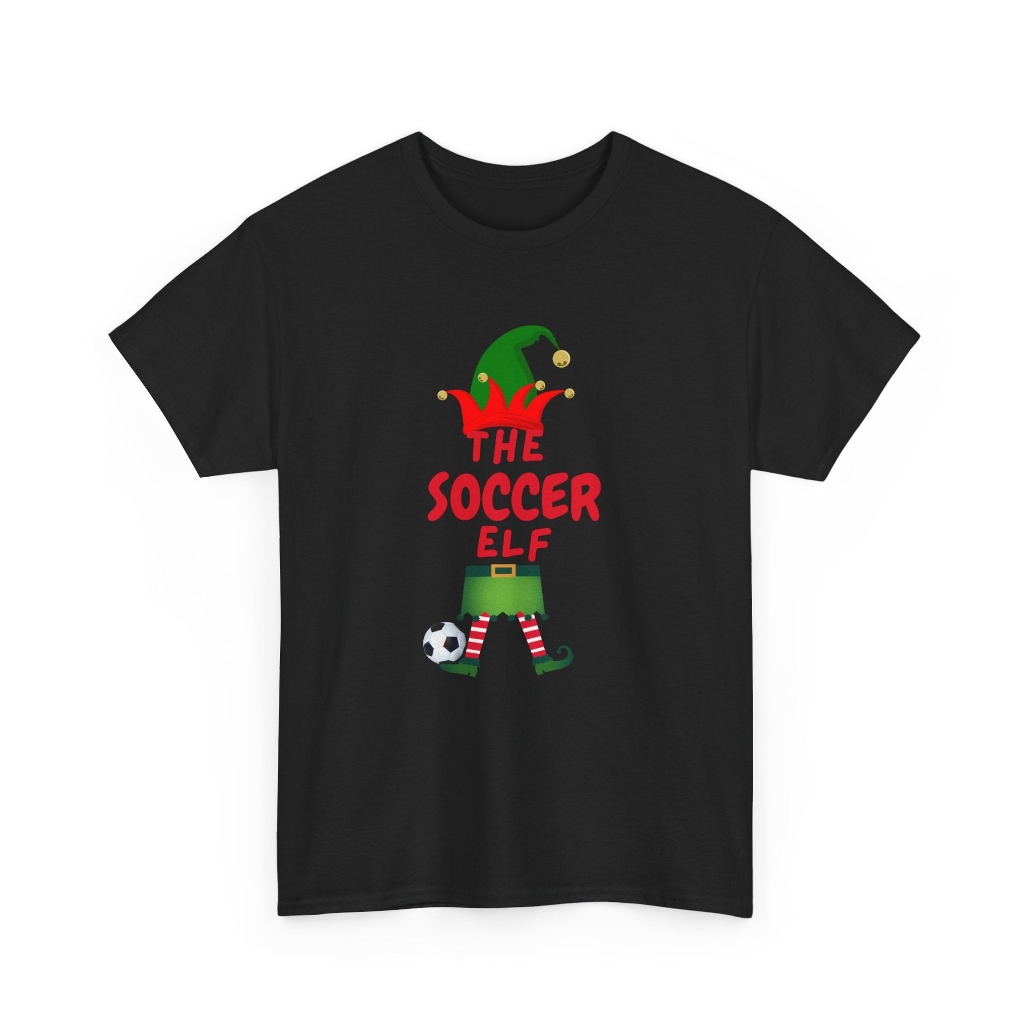 Exclusive Soccer Elf T-Shirt: Perfect Gift for Soccer Fans and Holiday