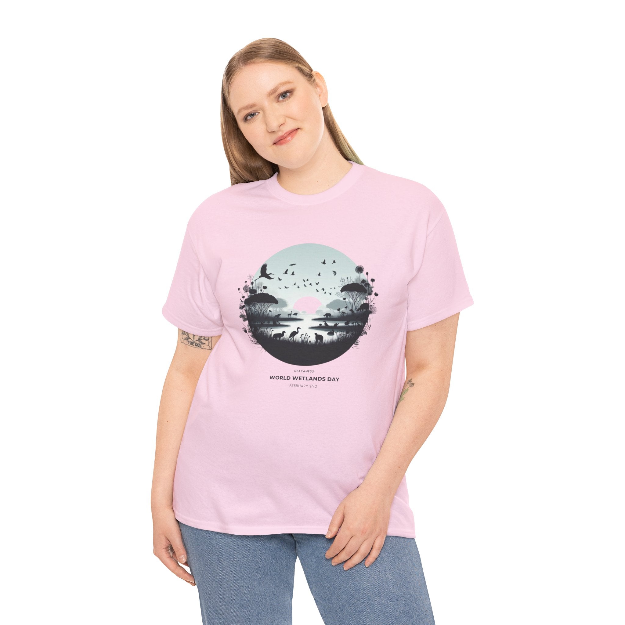 World Wetlands Day Commemorative T-Shirt: Celebrate Nature's Sanctuaries in Style