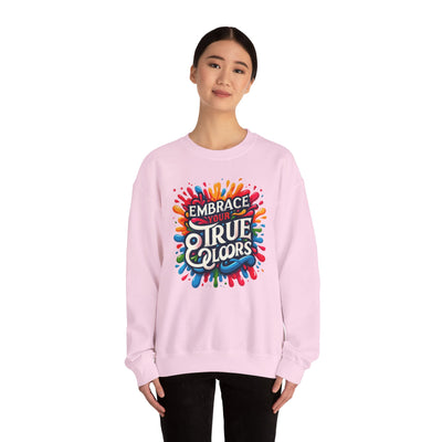 Colorful Comfort Sweatshirt: Embrace Your Inner Artist