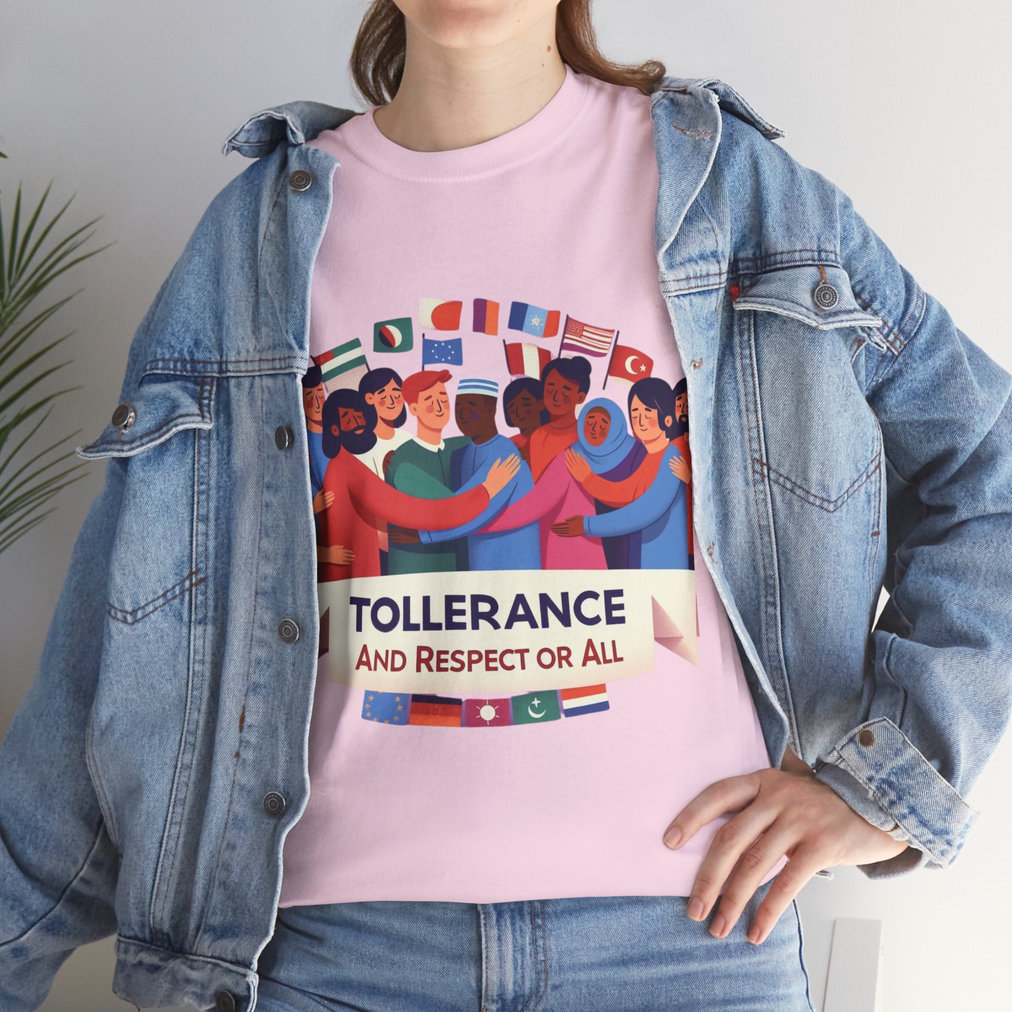 Empathy in Every Thread: Tolerance and Respect for All T-Shirt