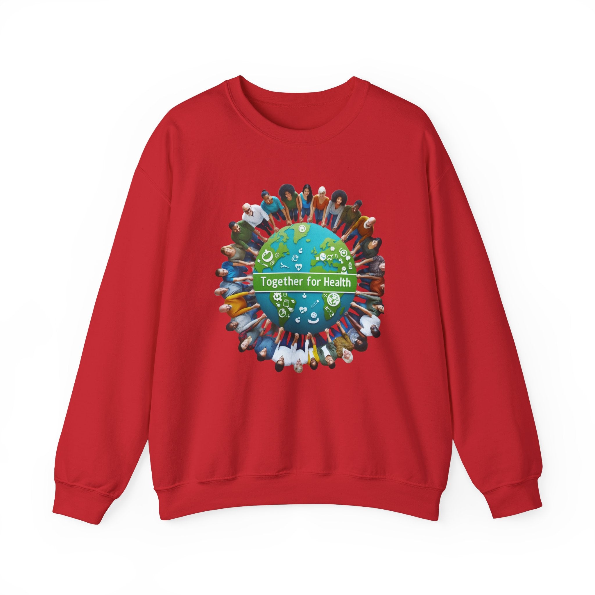 Cozy Comfort: Together for Health Sweatshirt - Supportive Style for Wellness Warriors