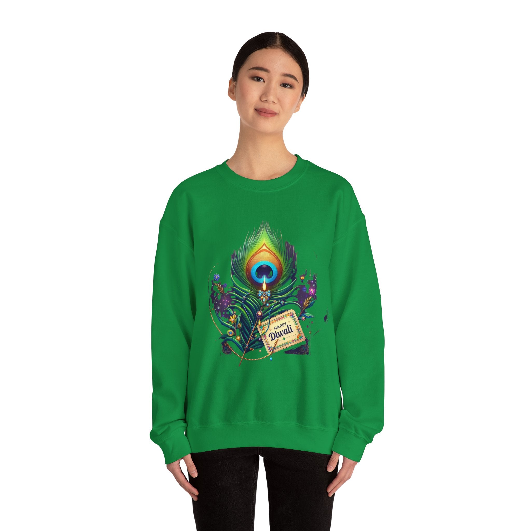 Happy Diwali Celebration Sweatshirt - Spread Festive Joy in Style"