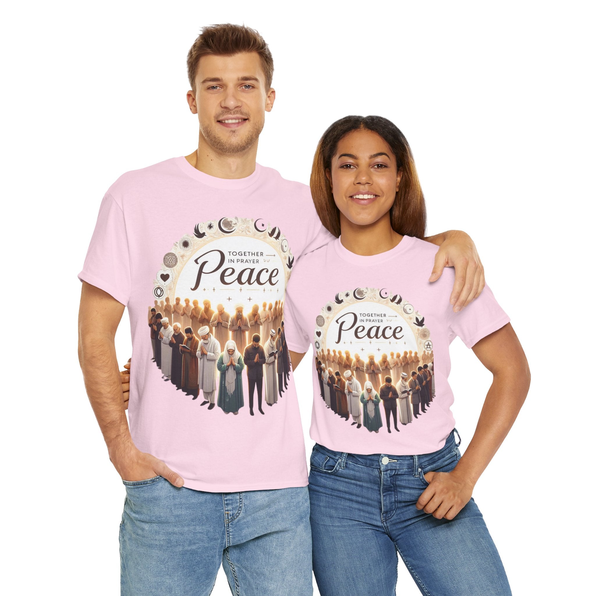 Empowerment Collection: 'Together for Peace' Unisex T-Shirt – Spread Unity and Harmony"