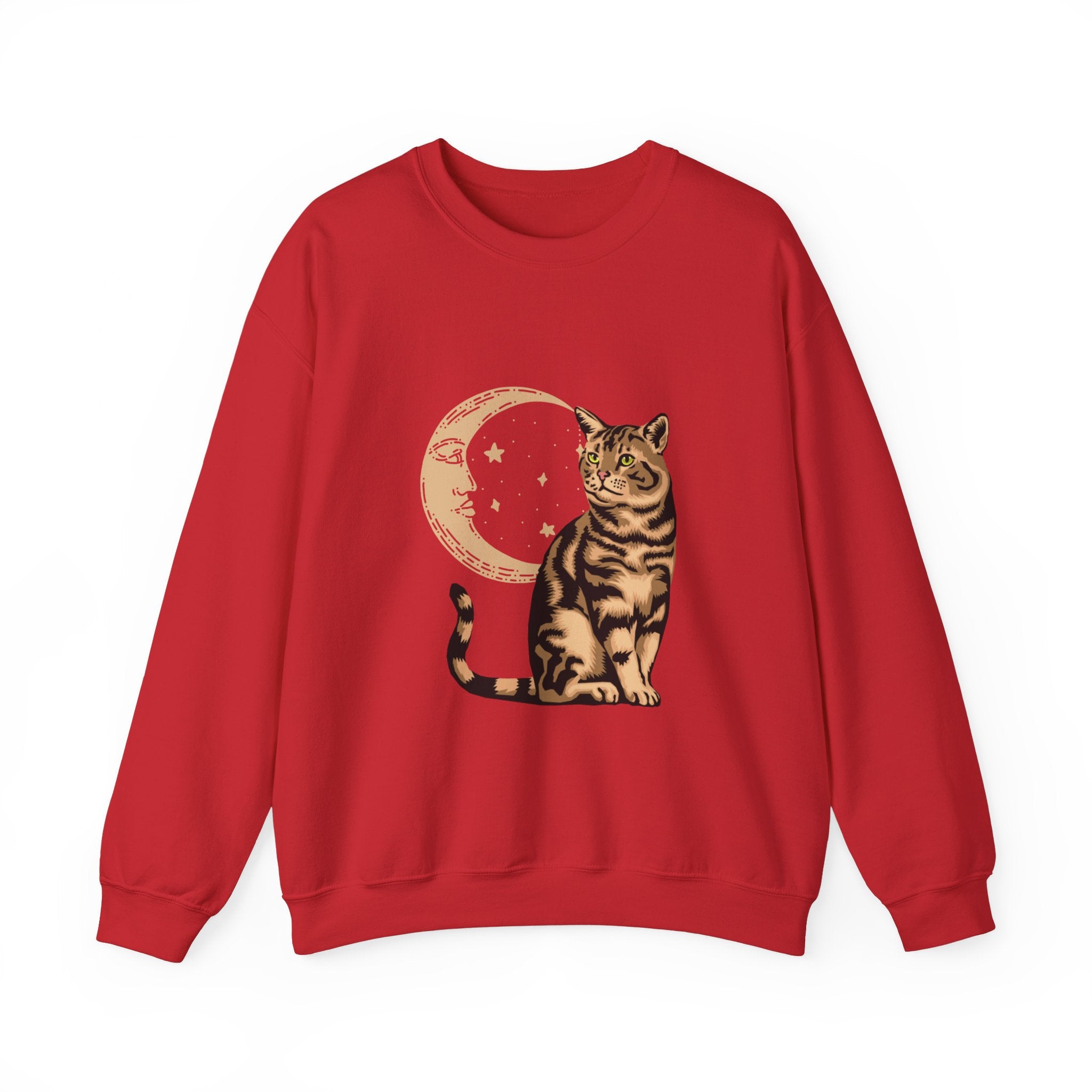 Cat Solar Eclipse Sweatshirt - Limited Edition Cozy Cat Lover's Eclipse Hoodie