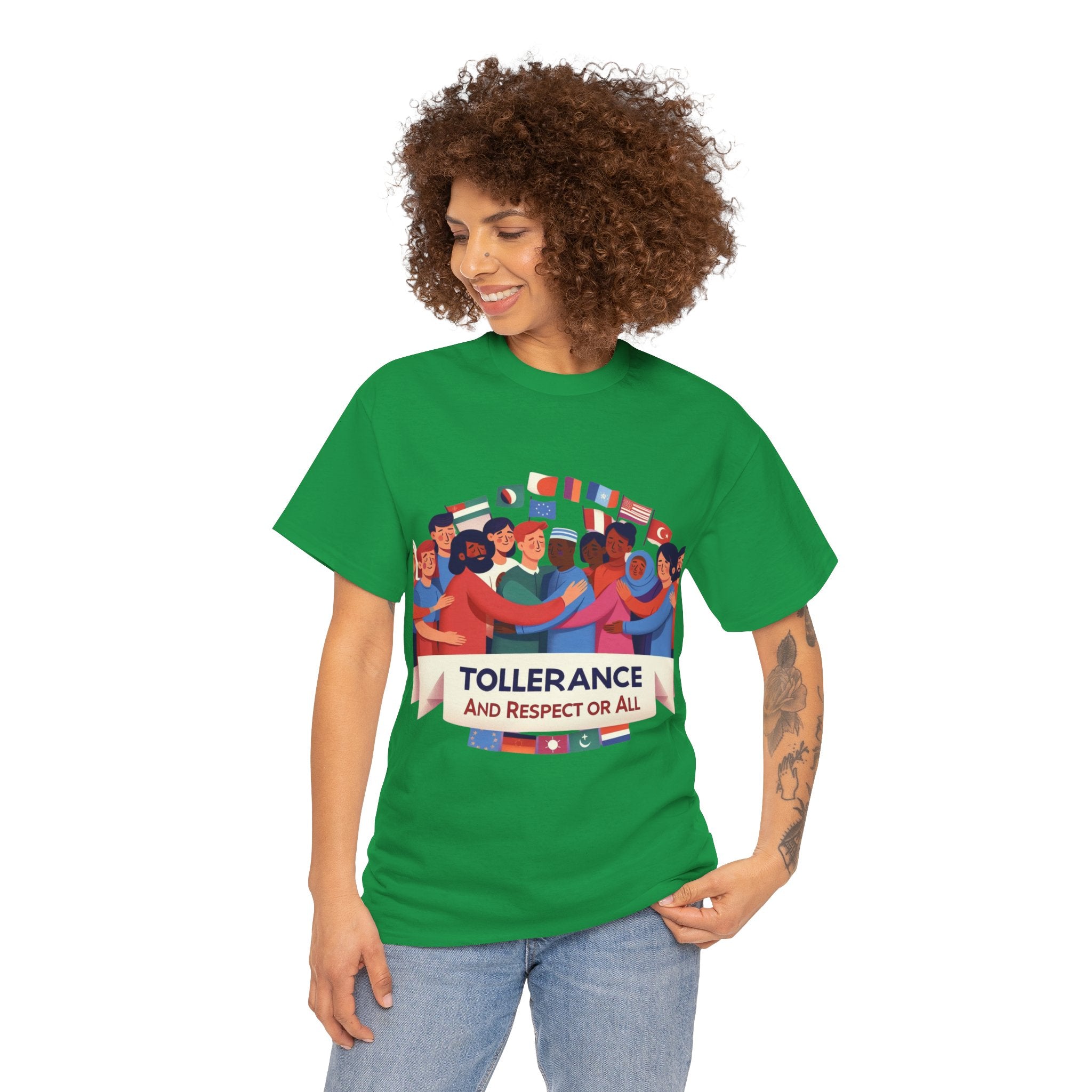 Empathy in Every Thread: Tolerance and Respect for All T-Shirt