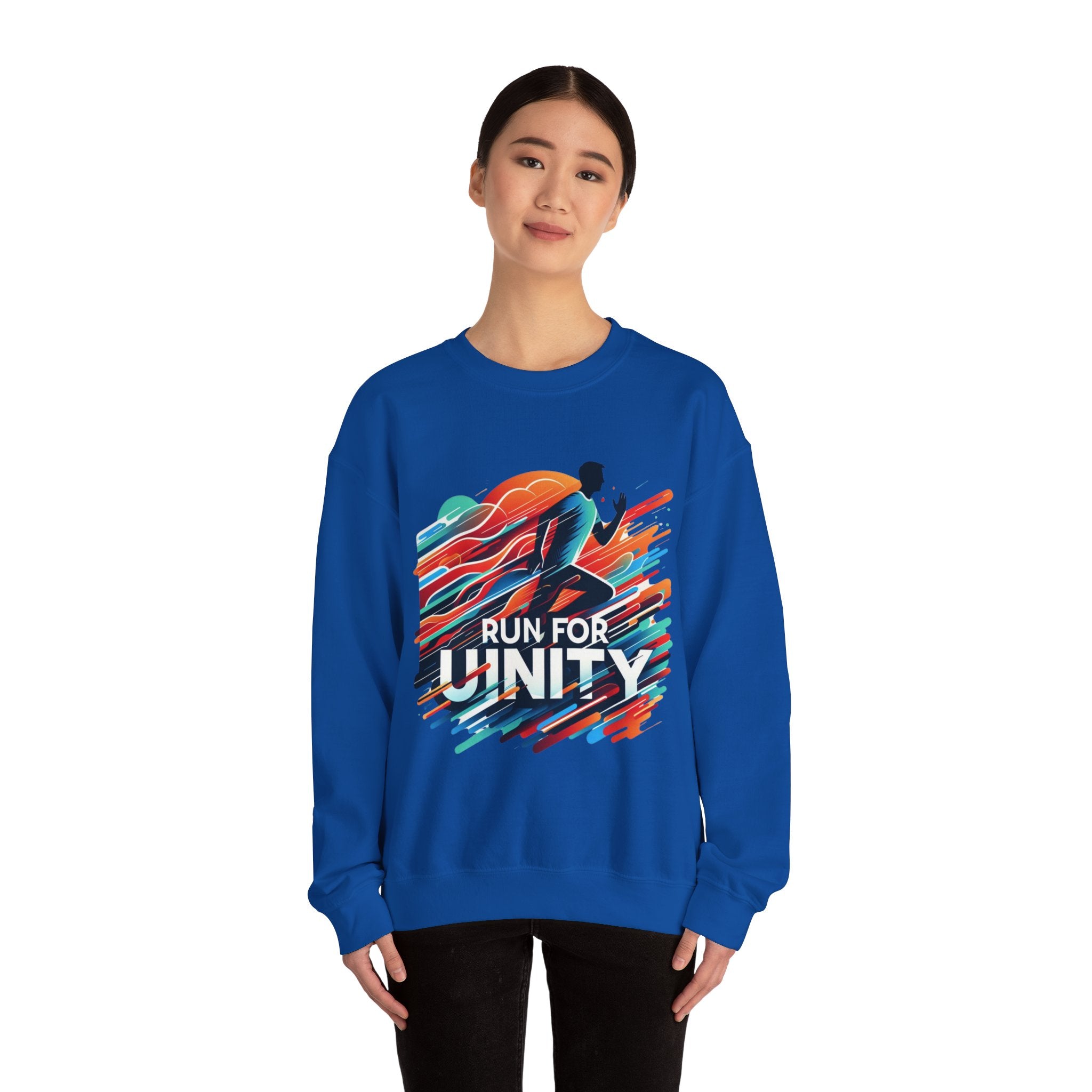 Unity in Motion: Limited Edition 'Run for Unity' Sweatshirt"