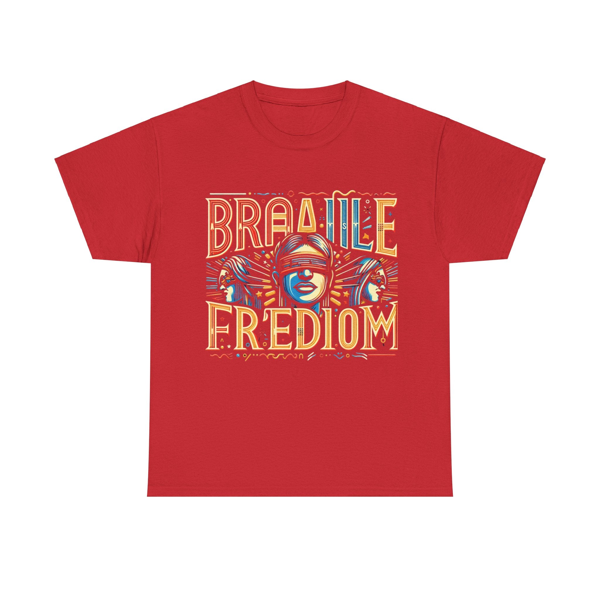 Empowerment in Braille: Braille is Freedom T-Shirt