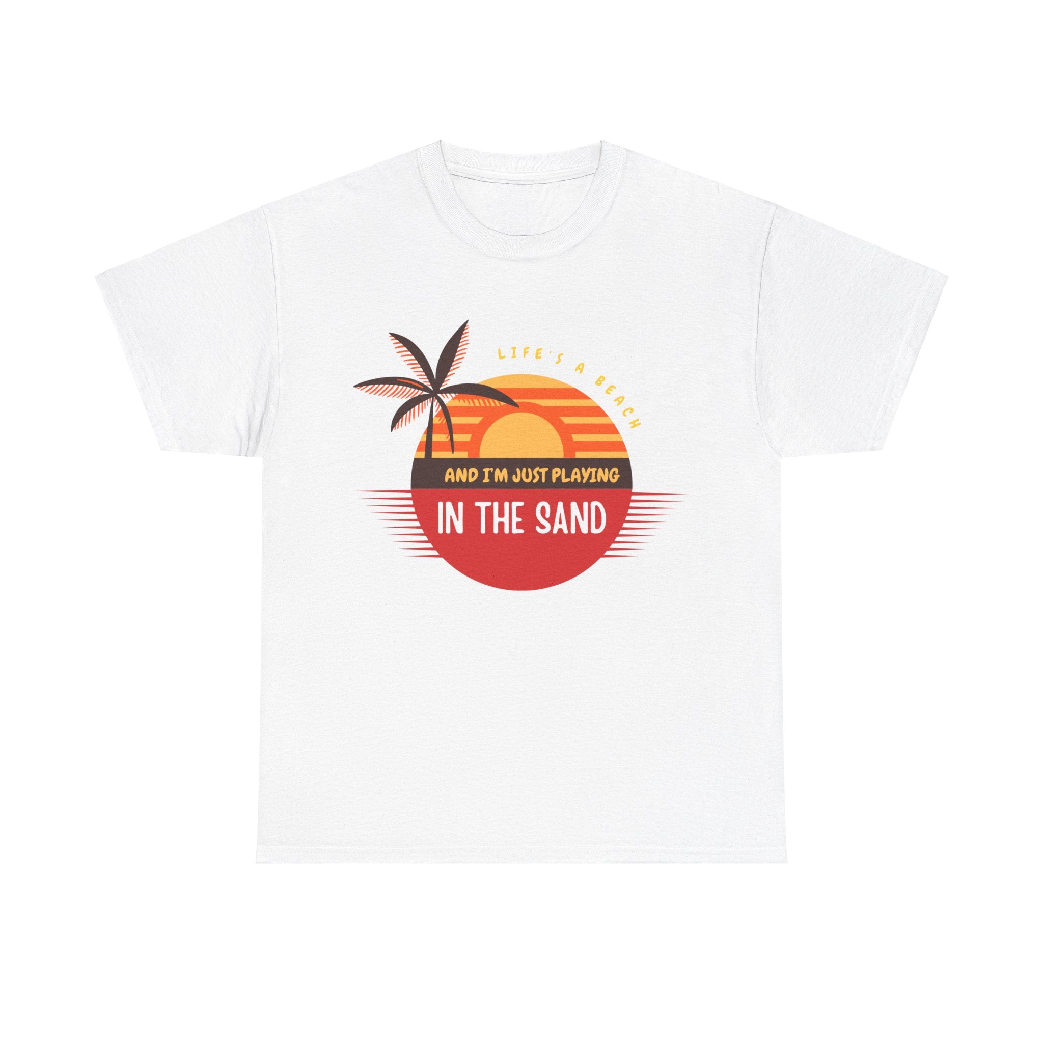 Life's a Beach T-Shirt - Play in the Sand with Style | Premium Quality Beachwear