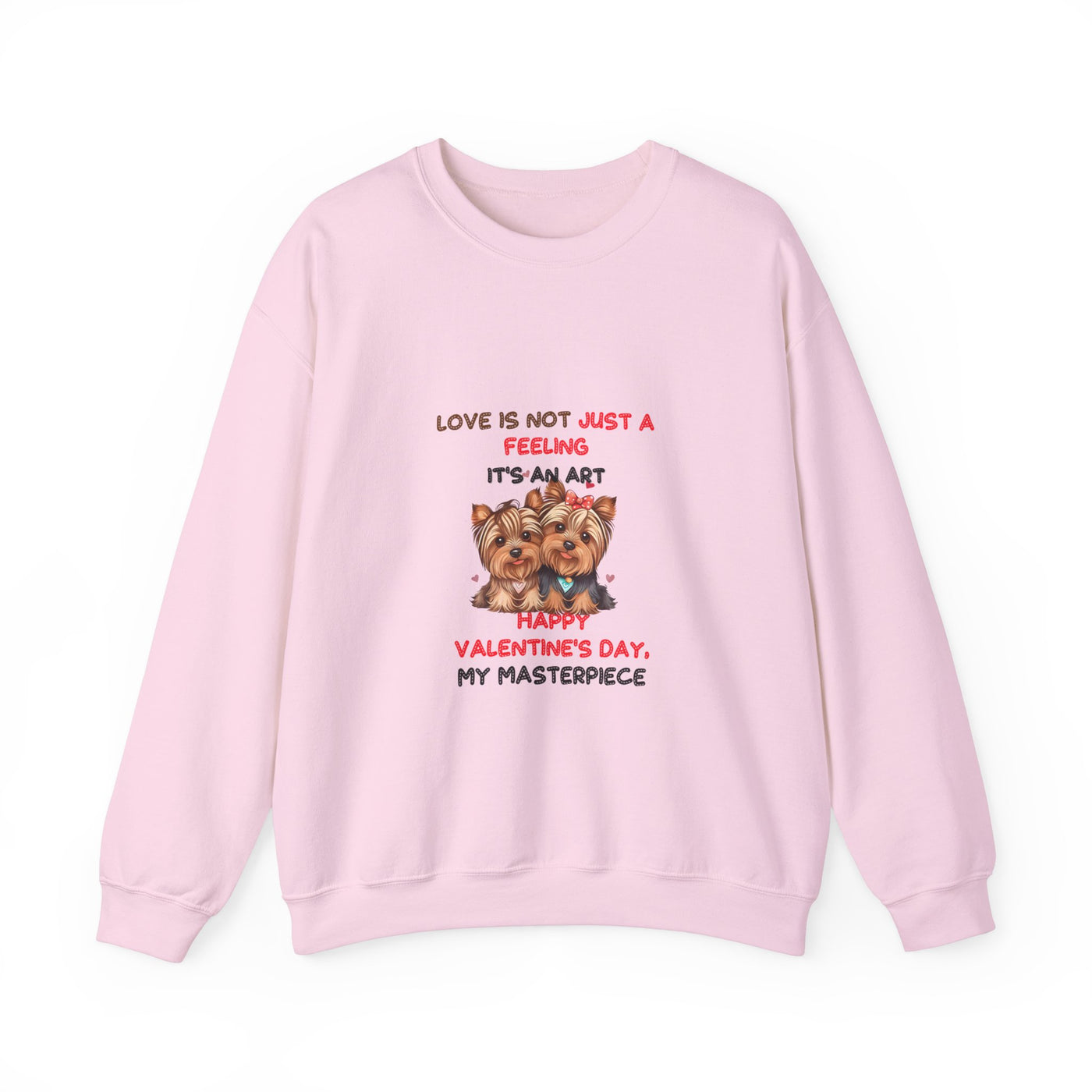 Love is an Art: Happy Valentine's Day Masterpiece Sweatshirt