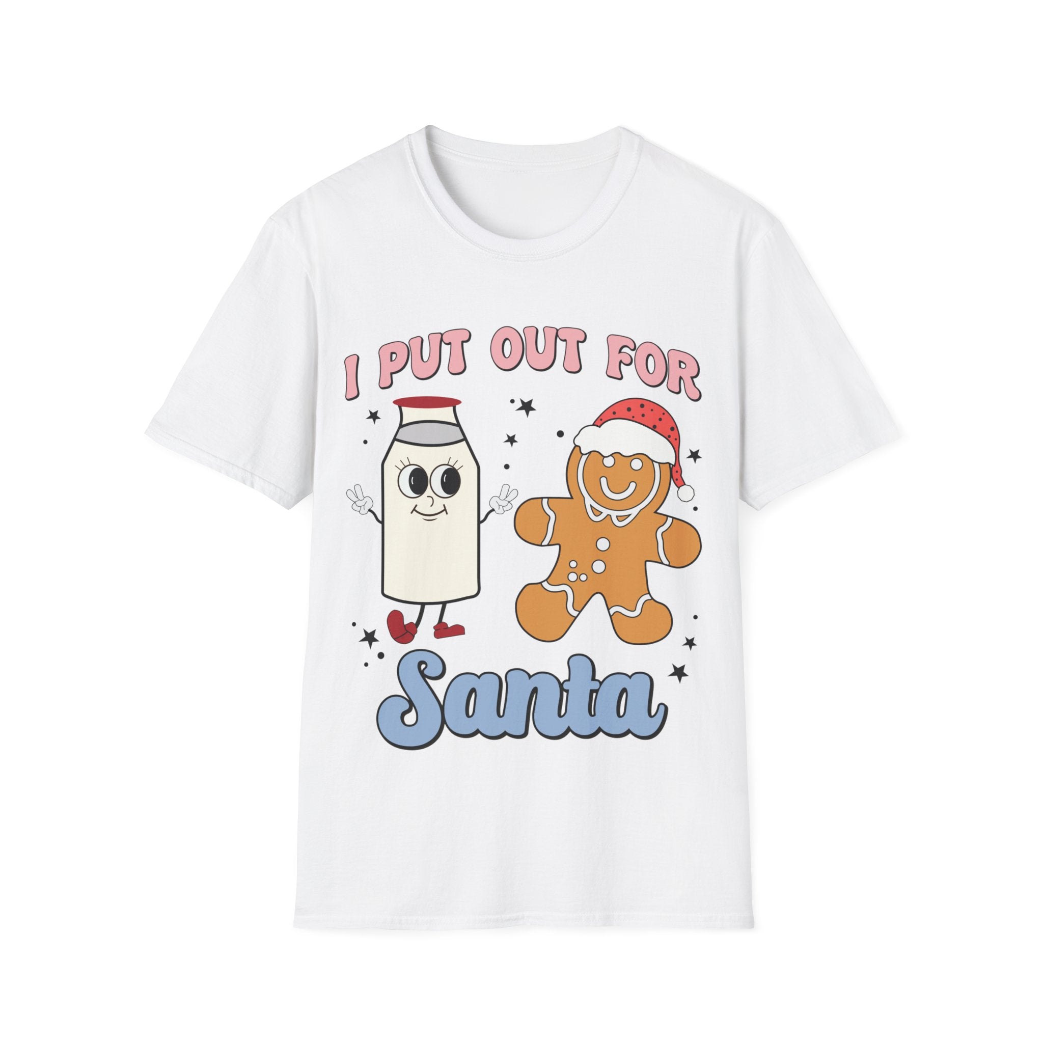 Festive 'I Put Out for Santa' T-Shirt: Spread Holiday Cheer