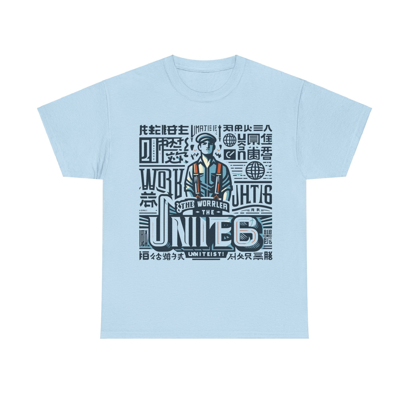 International Labor Day T-Shirt: Global Unity, One Language