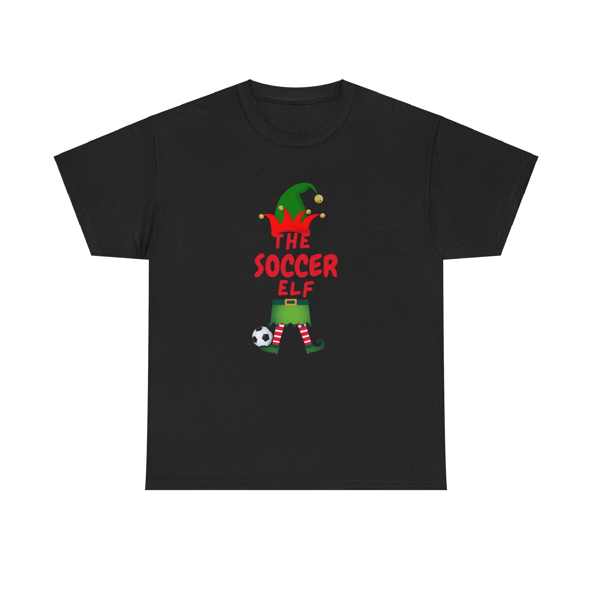 Exclusive Soccer Elf T-Shirt: Perfect Gift for Soccer Fans and Holiday