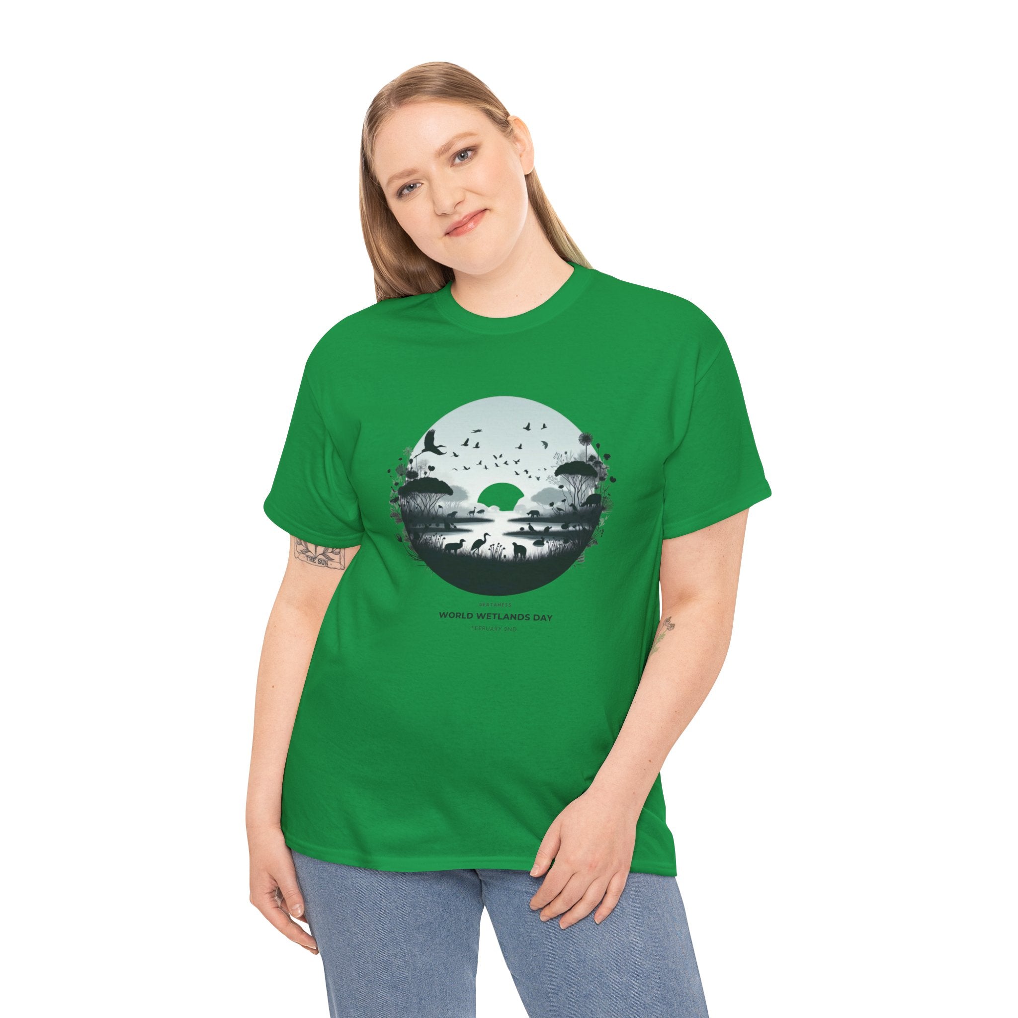 World Wetlands Day Commemorative T-Shirt: Celebrate Nature's Sanctuaries in Style