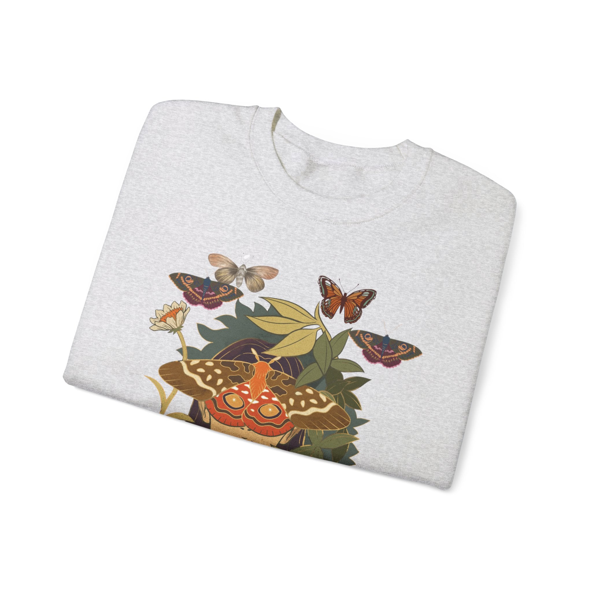 Elegant Vintage Moths Sweatshirt: Timeless Style & Comfort