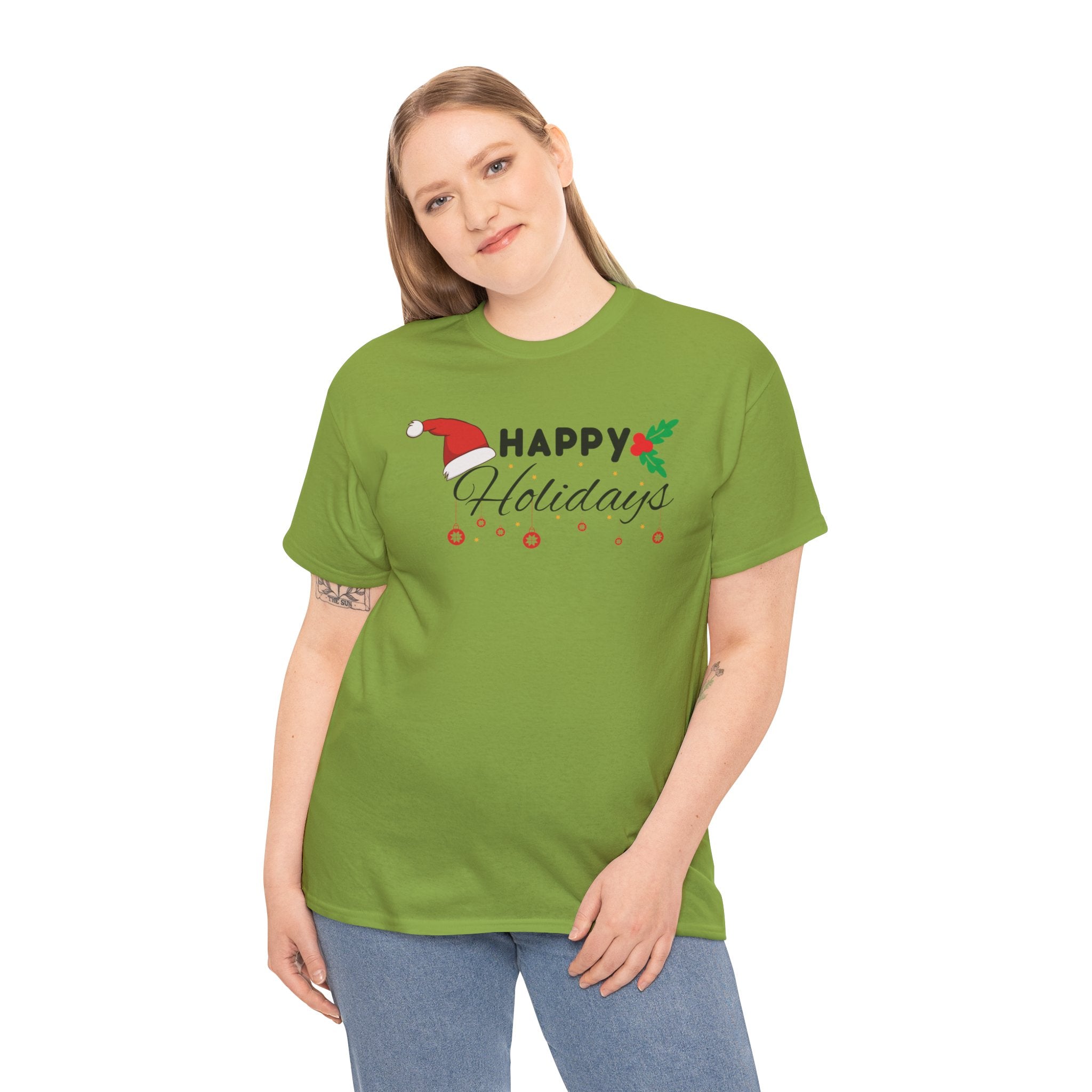 Festive Vibes: Happy Holidays T-Shirt