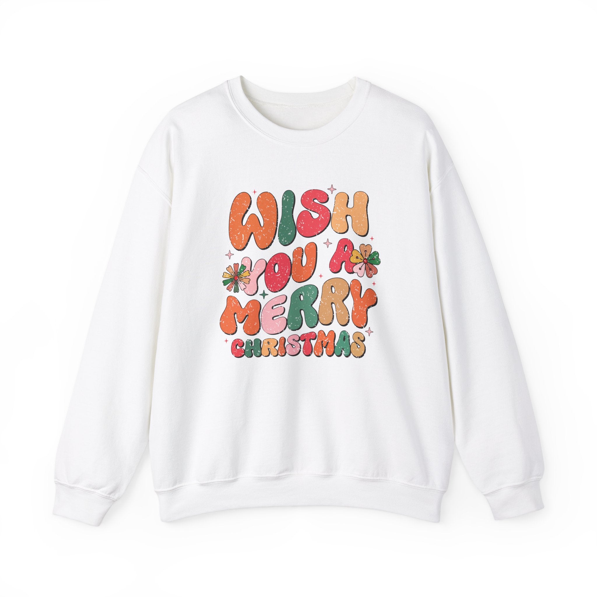 Cozy Christmas Wishes Sweatshirt: Spread Holiday Cheer in Style!