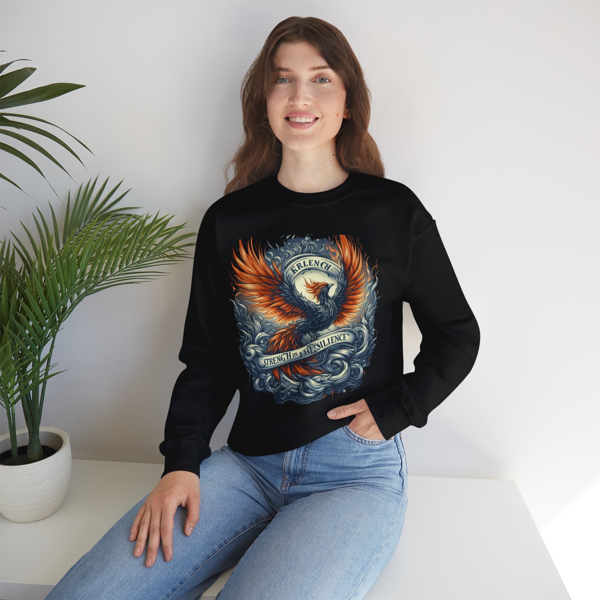 Empowerment Embodied: Strength in Resilience Sweatshirt