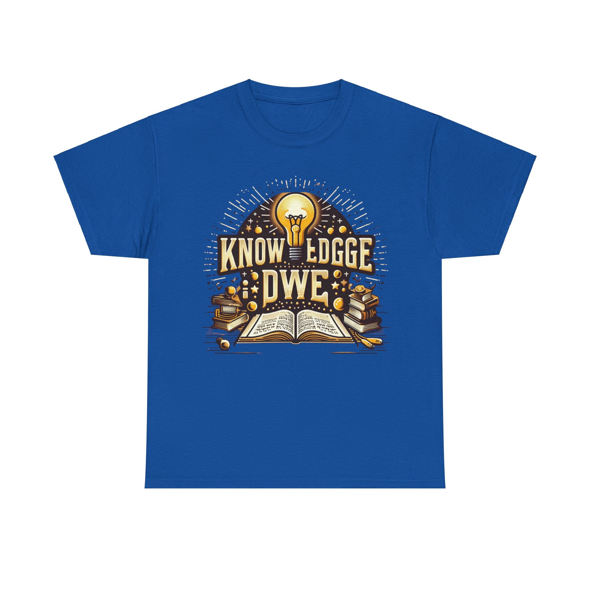 Empower Yourself with our 'Knowledge is Power' T-Shirt: Inspirational Tee for Intellectuals