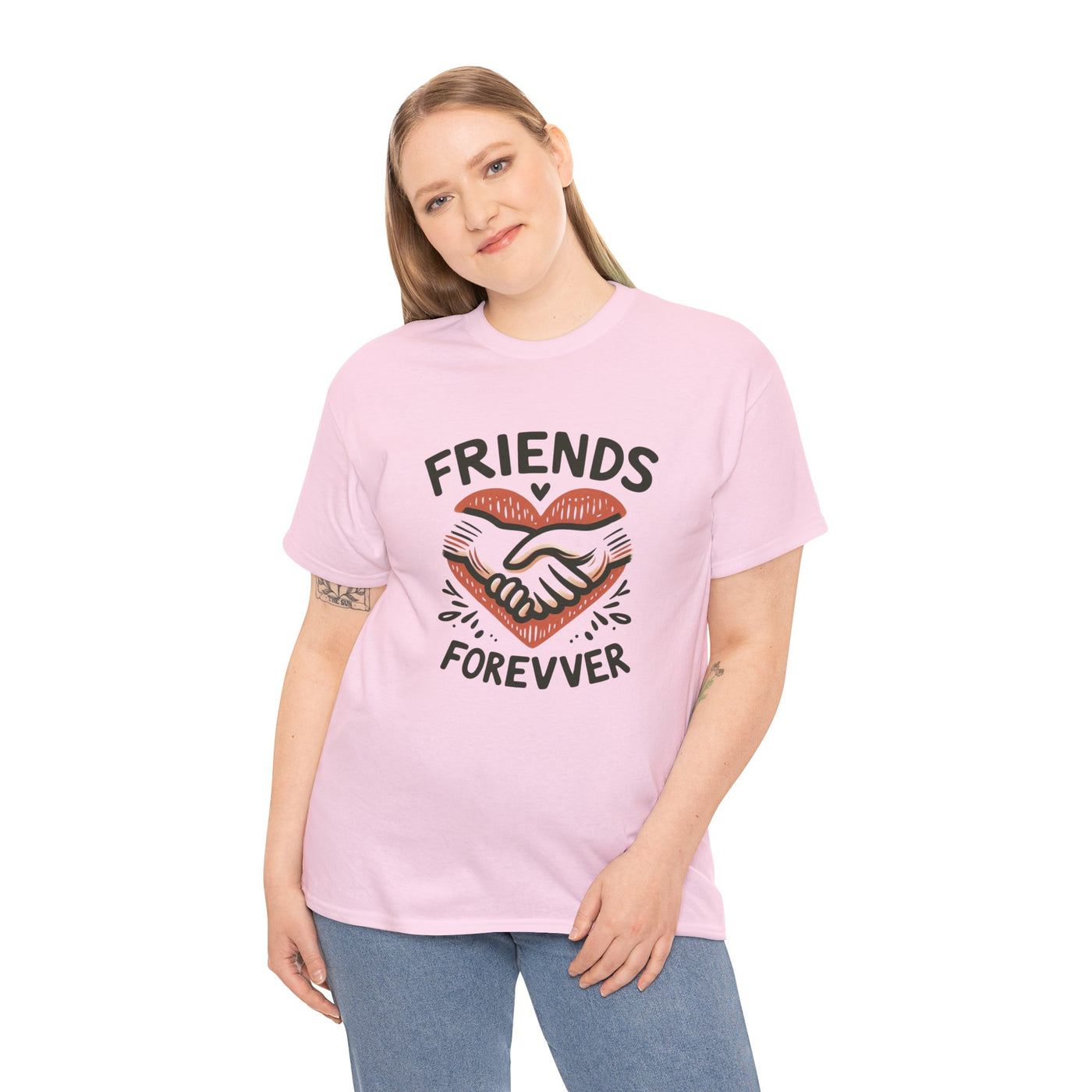 Friends Forever Graphic T-shirt: Celebrate Unbreakable Bonds in Style