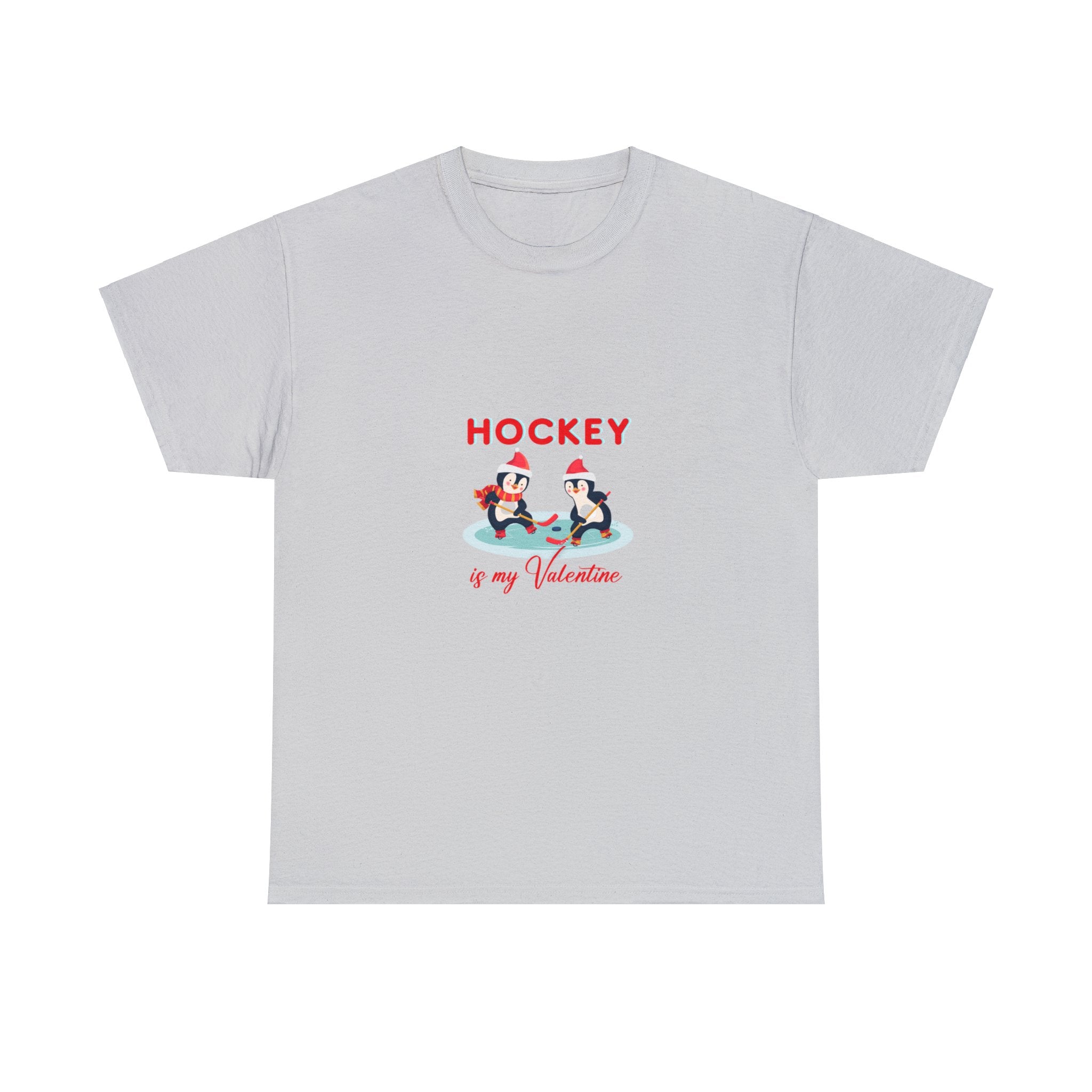 Exclusive 'Hockey is My Valentine' T-Shirt for True Fans | Premium Quality Cotton Tee