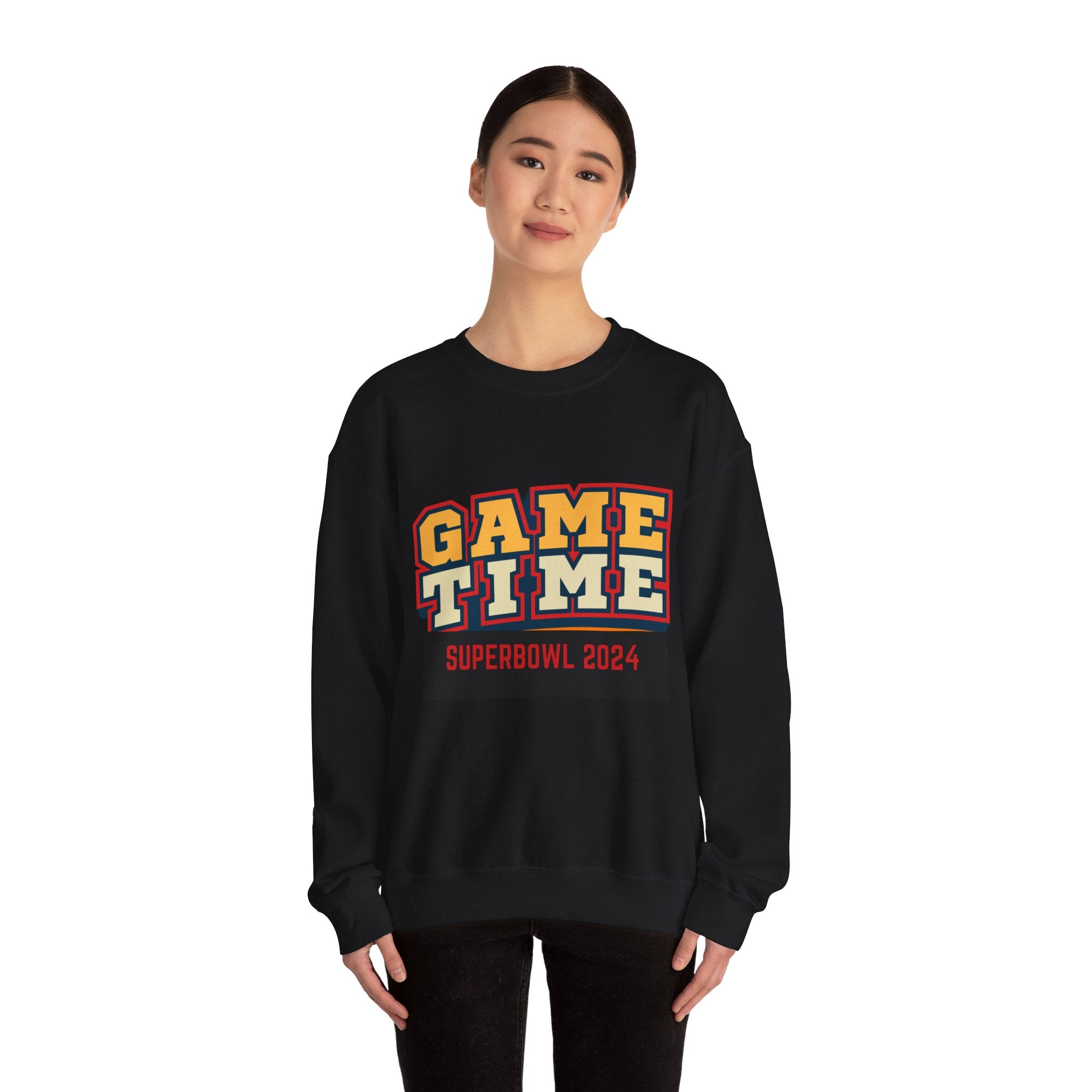 Game Time Super Bowl 2024 Sweatshirt - Ultimate Comfort and Style for Football