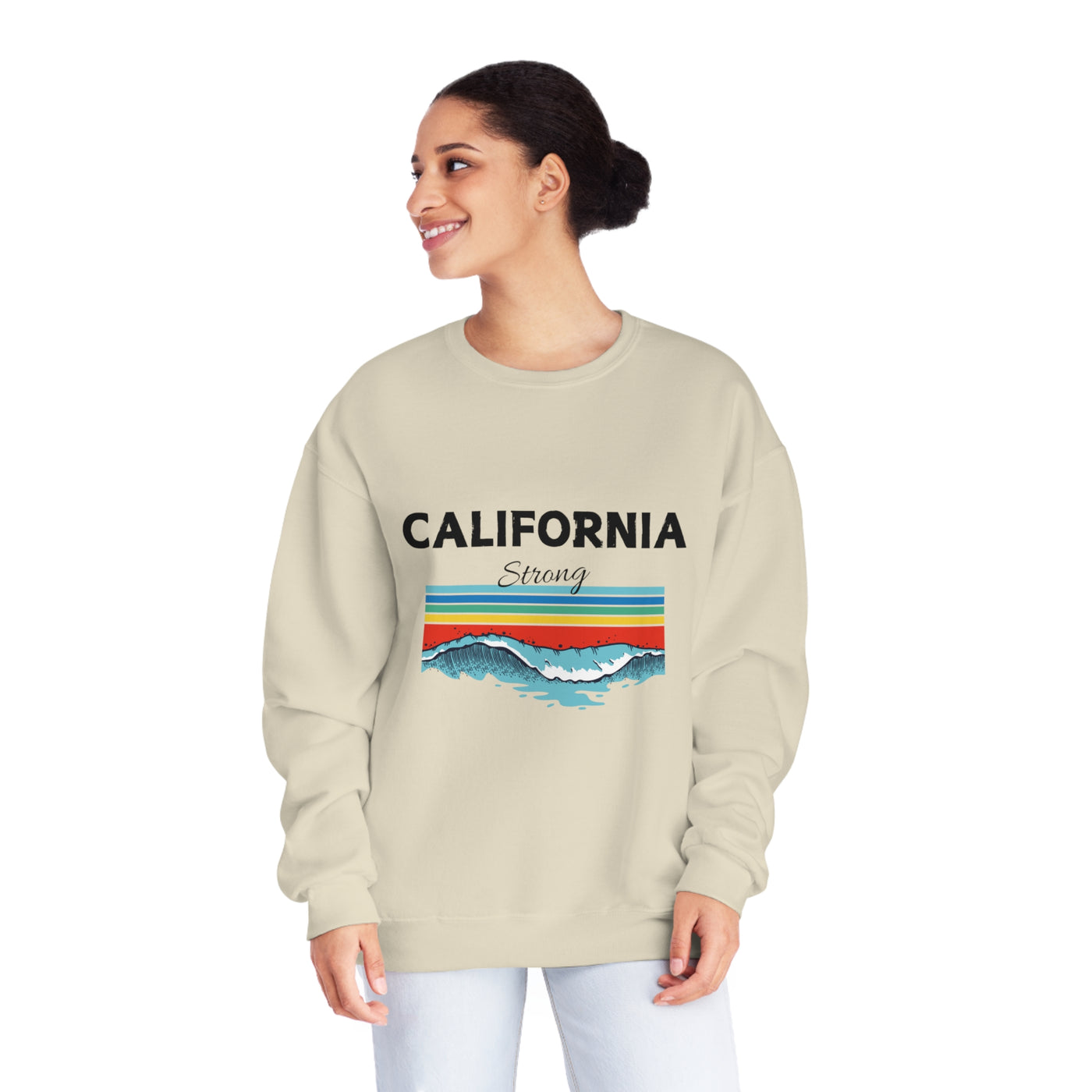 California Strong Sweatshirt & T-Shirt - Pray for Los Angeles and Support Wildfire Resilience