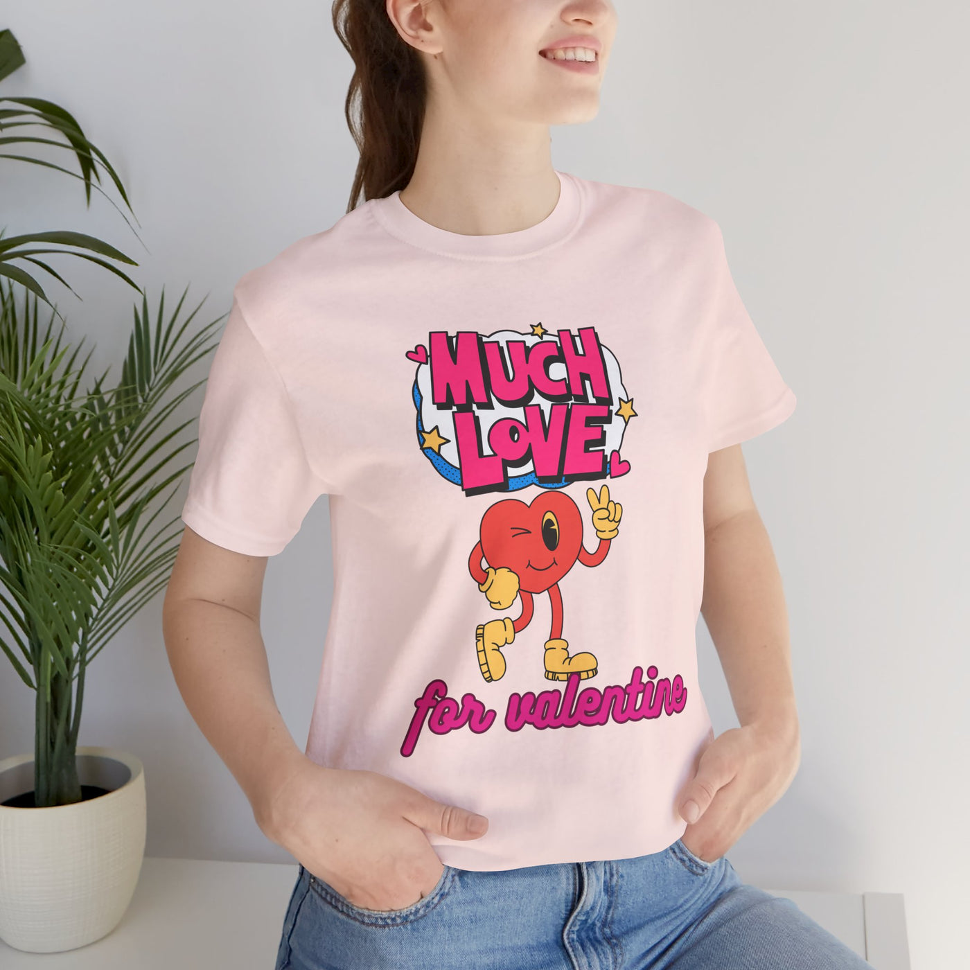 Much Love Valentine's Day T-Shirt - Cute & Romantic Graphic Tee