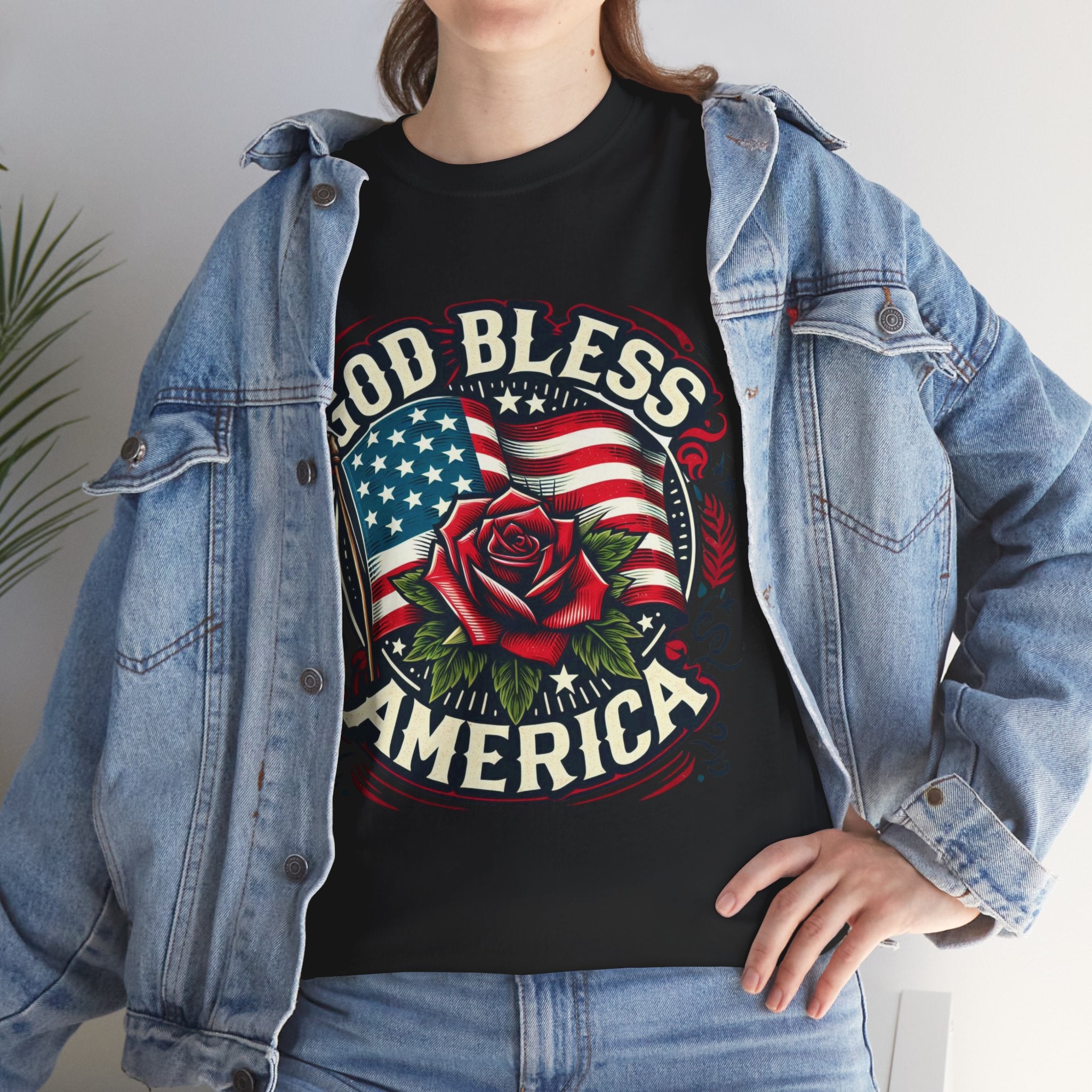 God Bless America T-Shirt: Patriotic Tee for Proud Americans