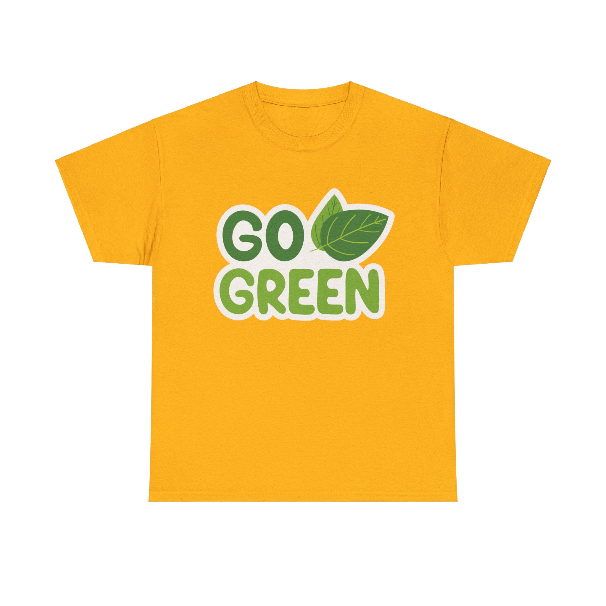 Earth Day Go Green T-Shirt: Eco-Friendly Tee for Environmental Enthusiasts