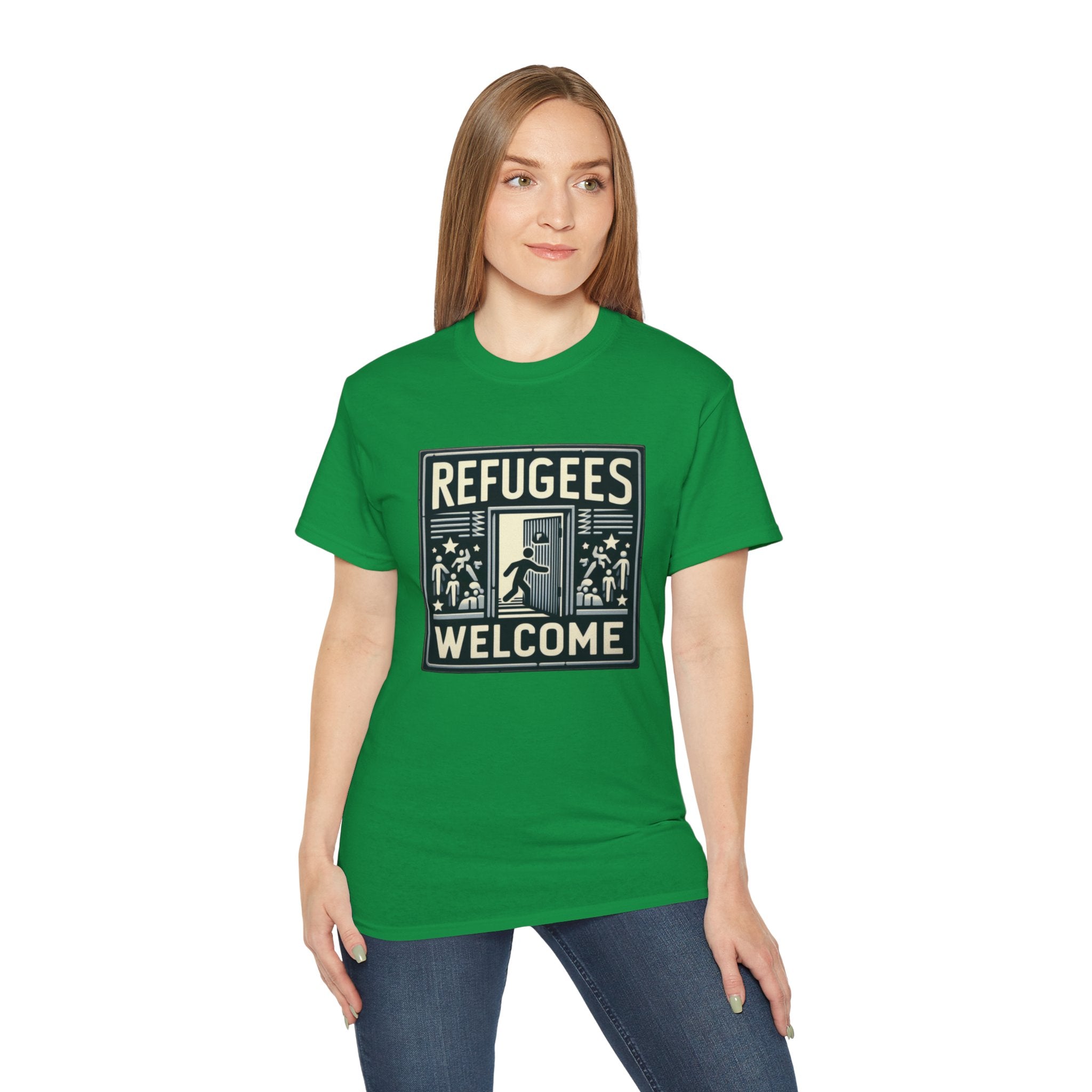 Empathy in Action: Refugee Welcome T-Shirt - Wear Your Support Proudly