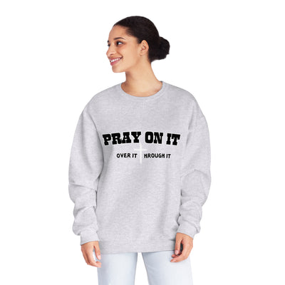 Christian Sweatshirt, Pray On It Sweatshirt, Pray Over It Sweatshirt, Religious Sweater, Boha Sweatshirt , Bible Verse, Inspirational Sweat