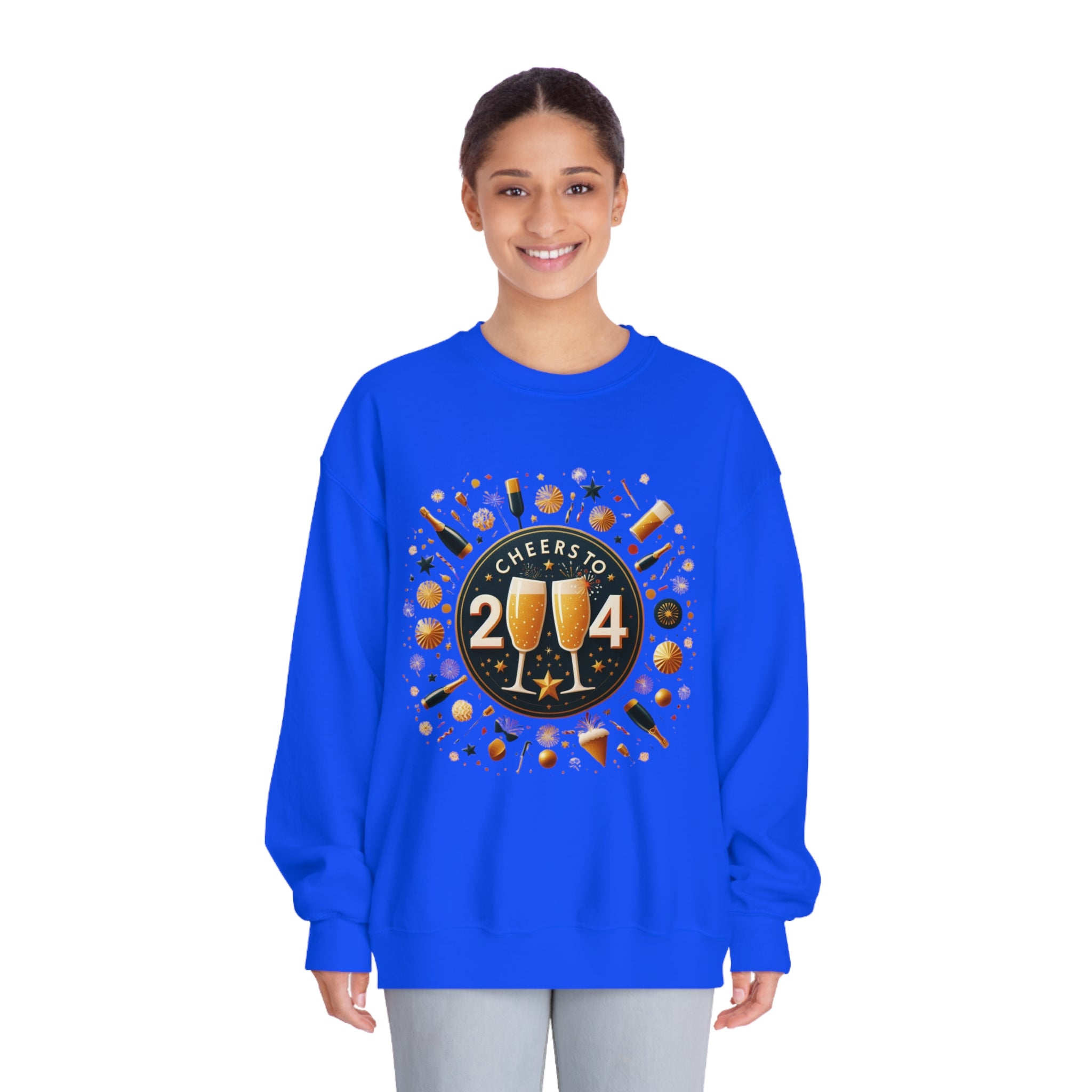 Ring in the New Year in Style: Cheers to 2024 Sweatshirt