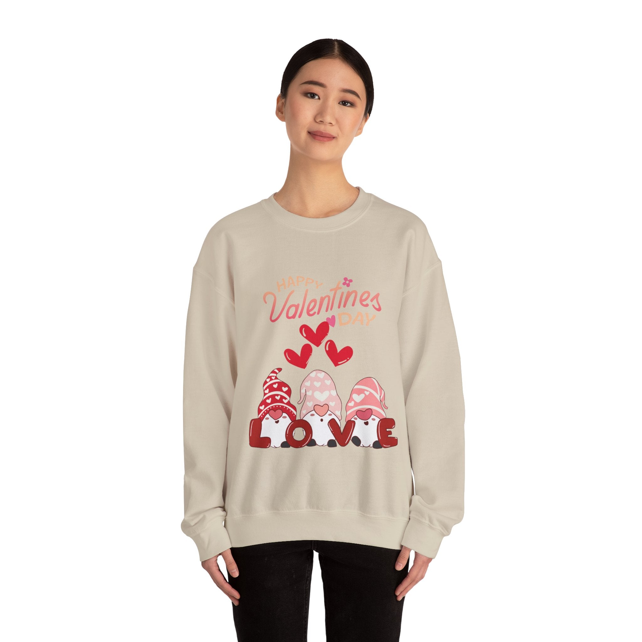 Happy Valentine's Day Sweatshirt - Cozy, Stylish, and Perfect for Romance