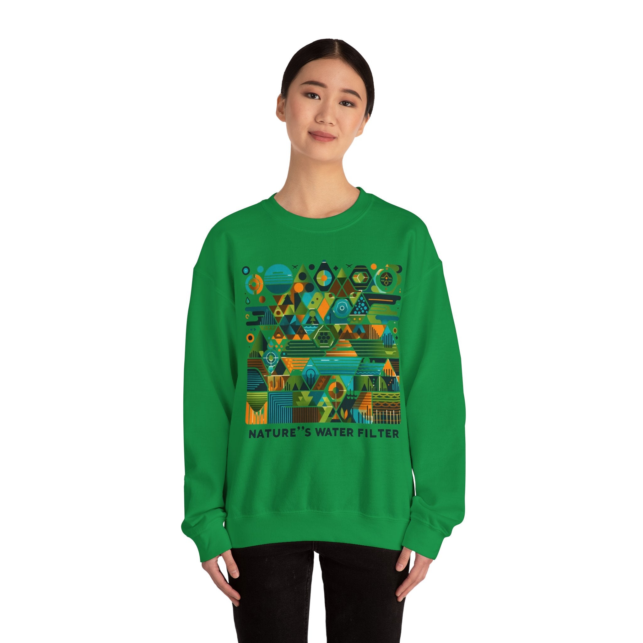 Natural Purifier Sweatshirt: Embrace Nature's Filter"