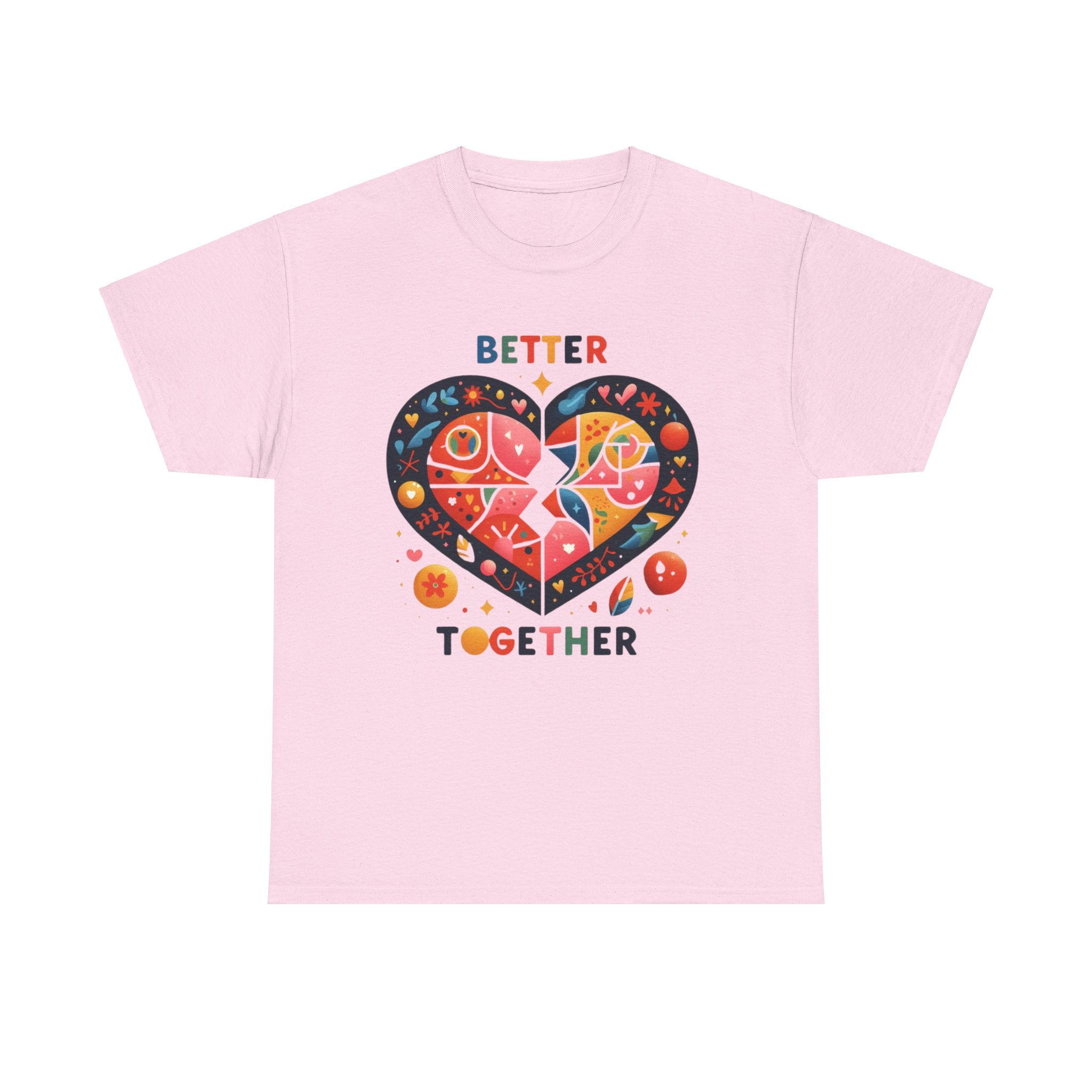 Better Together: Uniting Style and Sentiment in this Chic T-Shirt