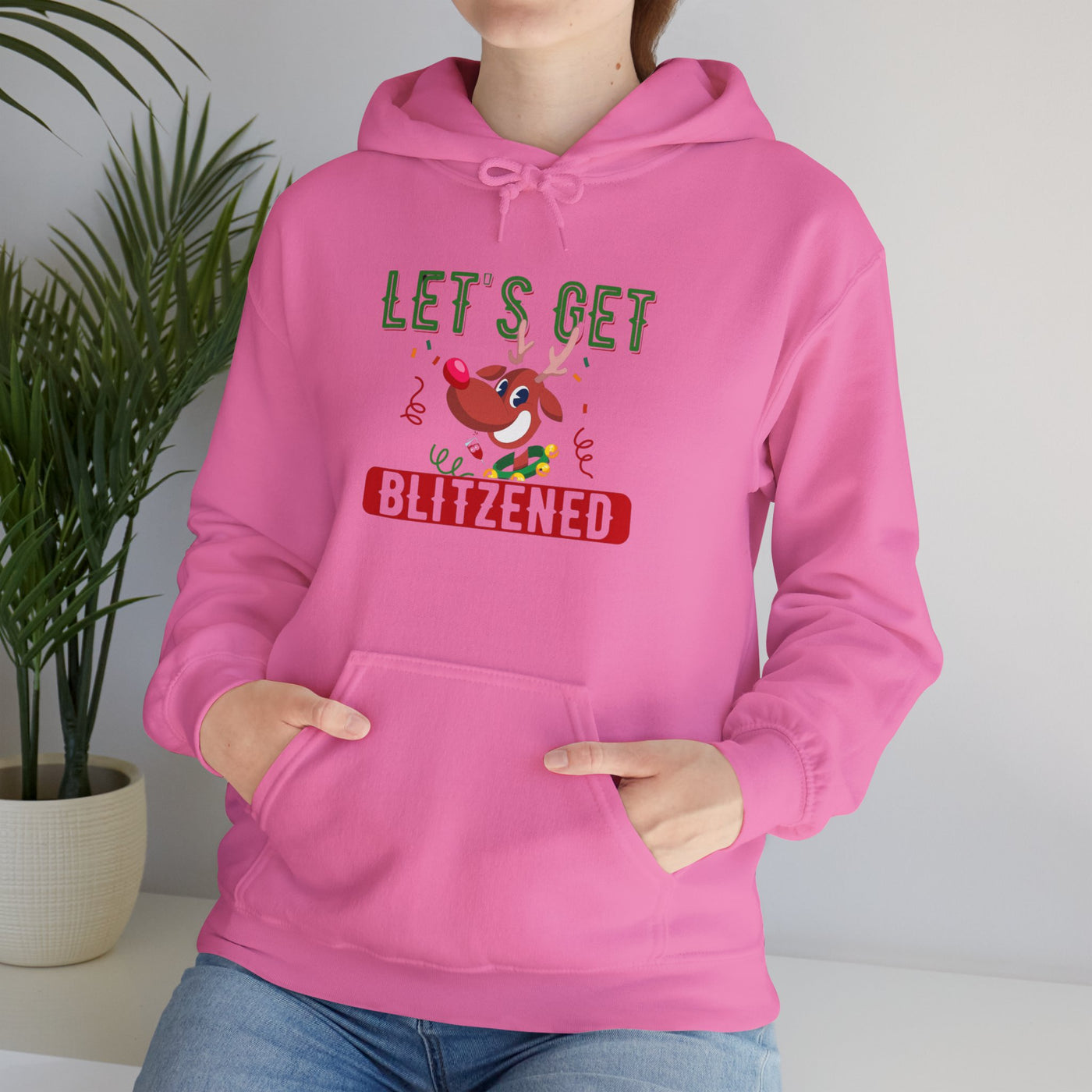 Let's Get Blitzened  Christmas Sweater for Men and Women,  Men and Womens Christmas sweatshirts, Christmas party top