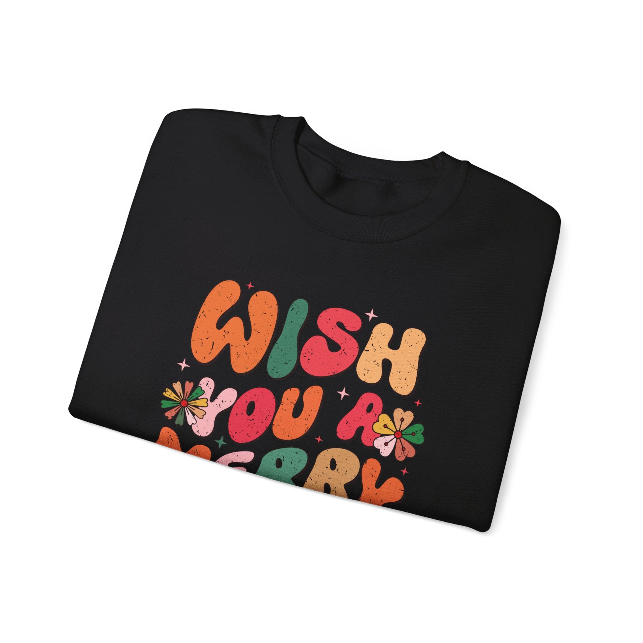 Cozy Christmas Wishes Sweatshirt: Spread Holiday Cheer in Style!