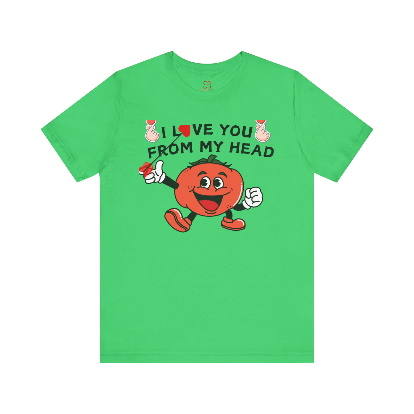 I Love You From My Head To My Toes Valentine's Day T-Shirt - Cute & Romantic Couple Tee"