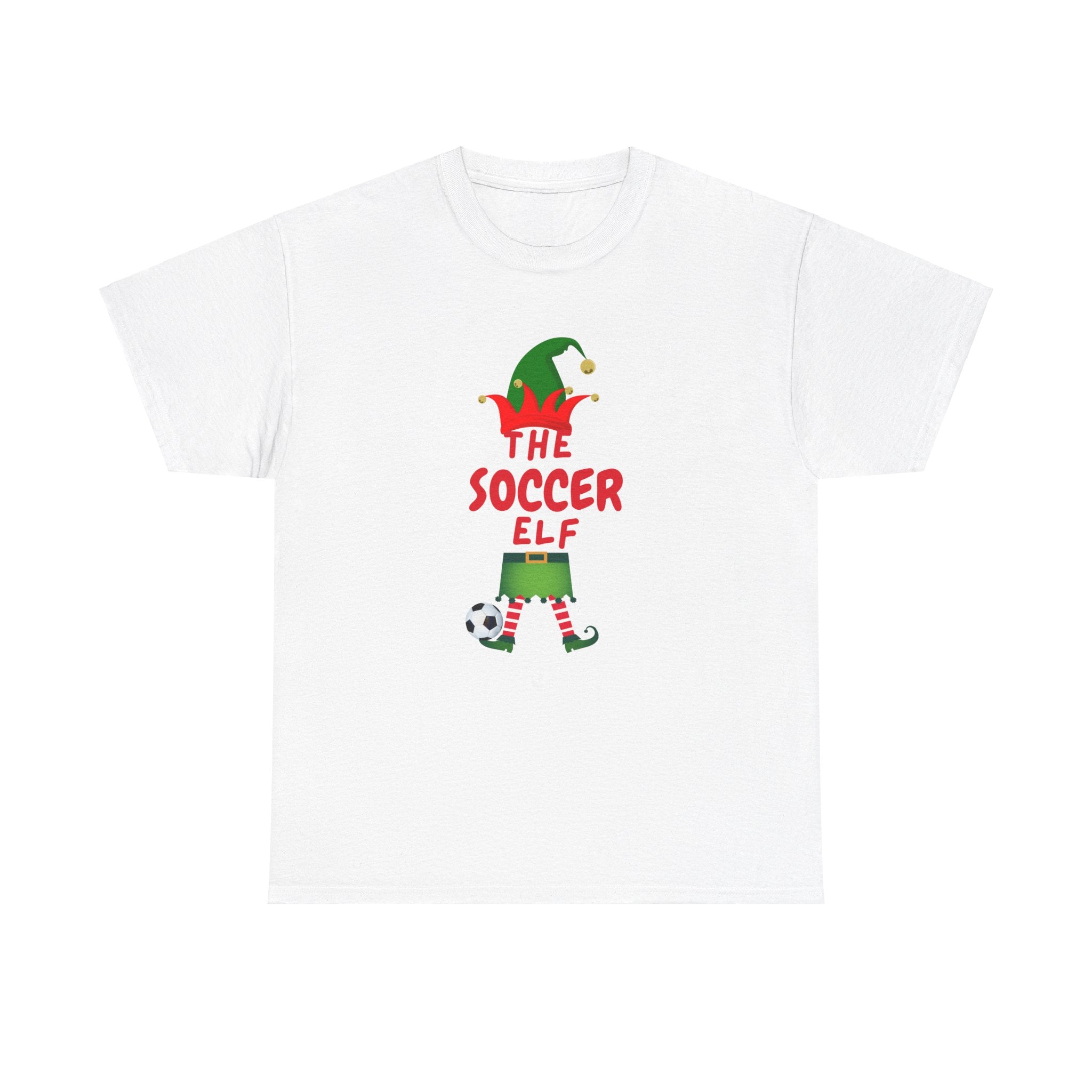 Exclusive Soccer Elf T-Shirt: Perfect Gift for Soccer Fans and Holiday