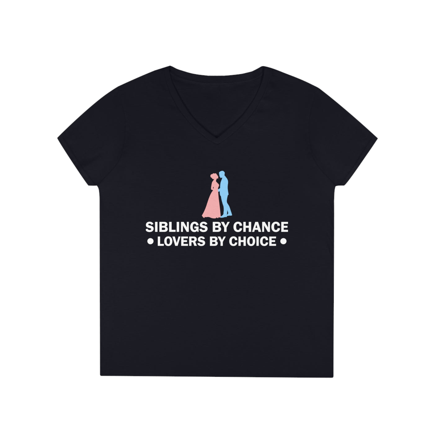 Sibling Love T-Shirt: Trendy V-Neck for the Bold