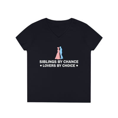 Sibling Love T-Shirt: Trendy V-Neck for the Bold