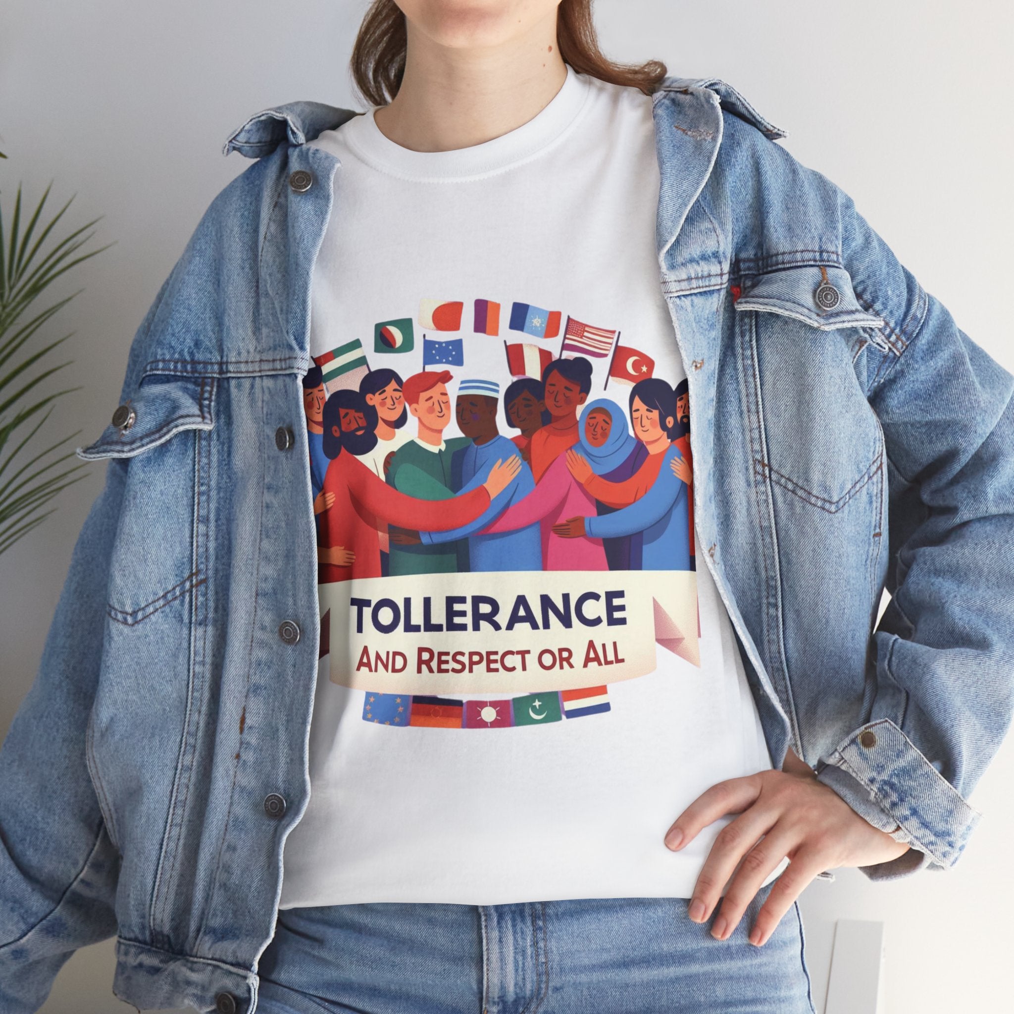 Empathy in Every Thread: Tolerance and Respect for All T-Shirt