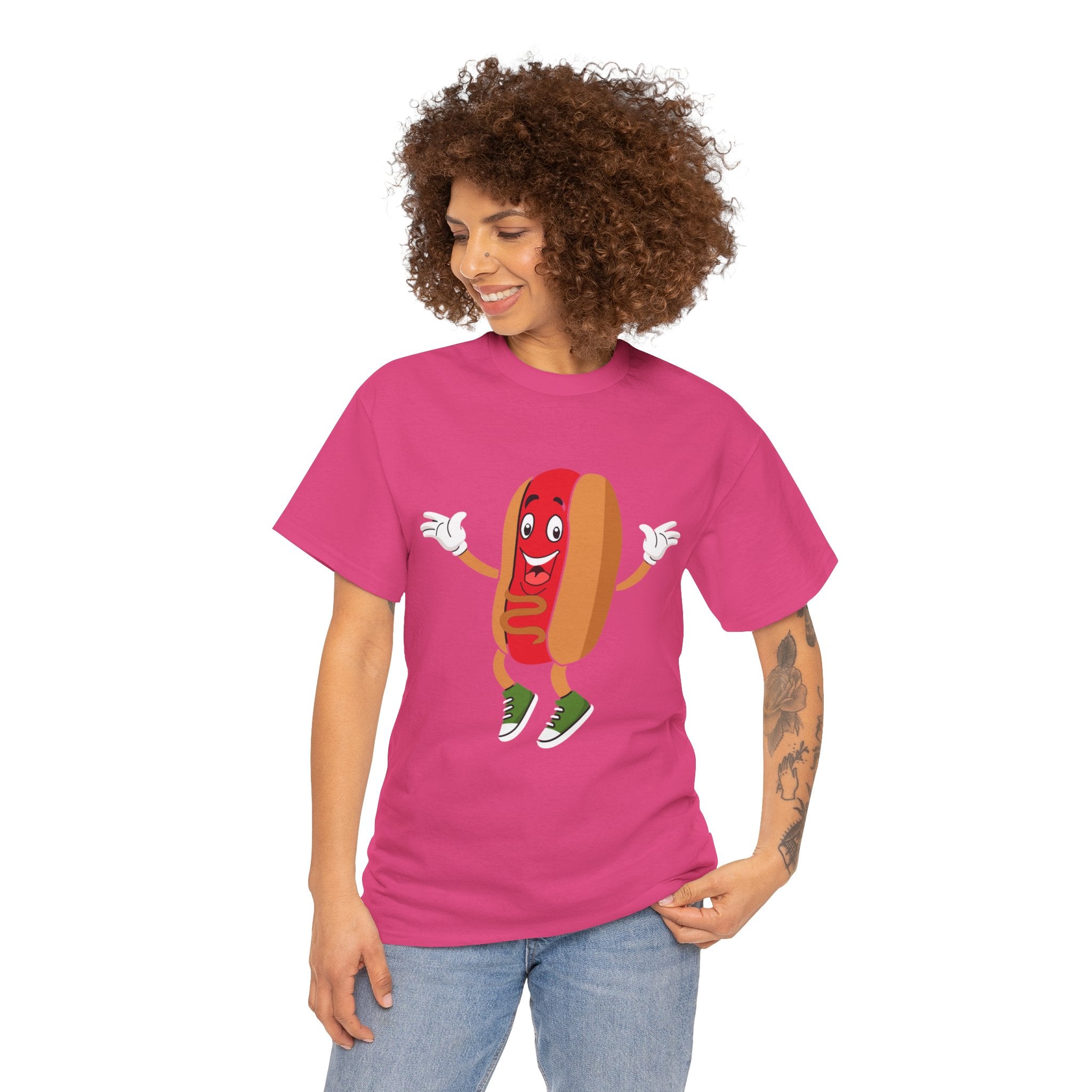 Dancing Sticker T-Shirt: Fun Graphic Tee for Dance Lovers